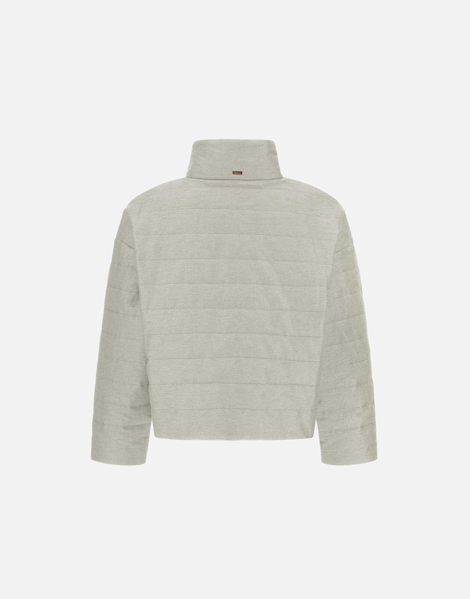 Herno Jacket In Bright Linen In Chantilly