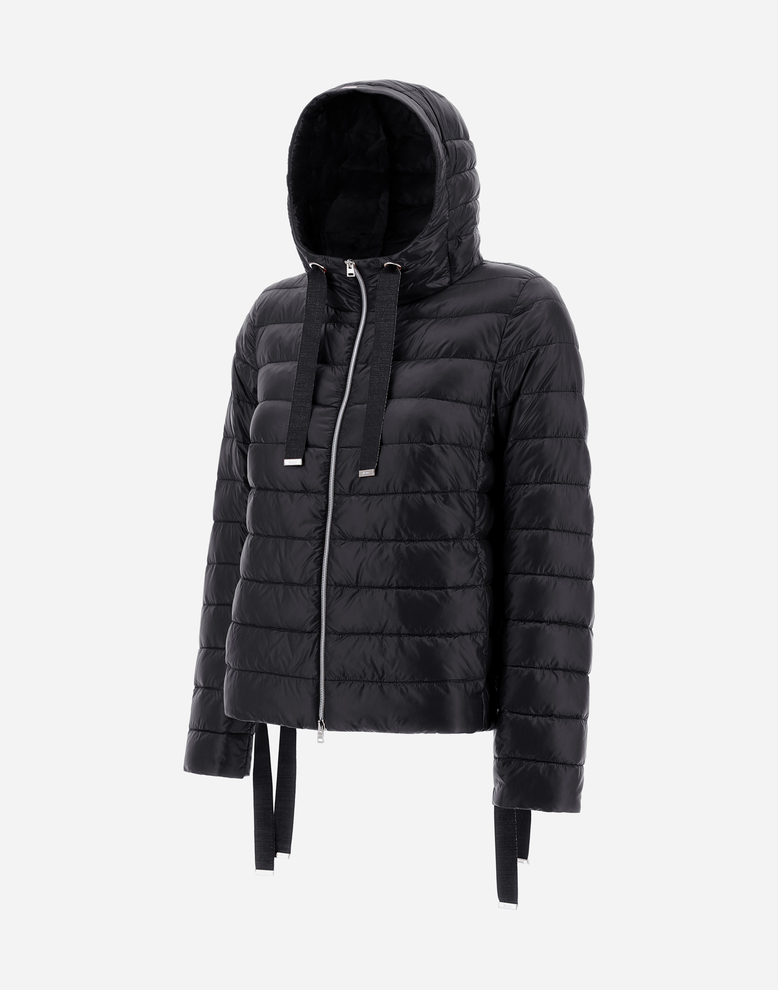 Herno Bomber Jacket In Nylon Ultralight In Black
