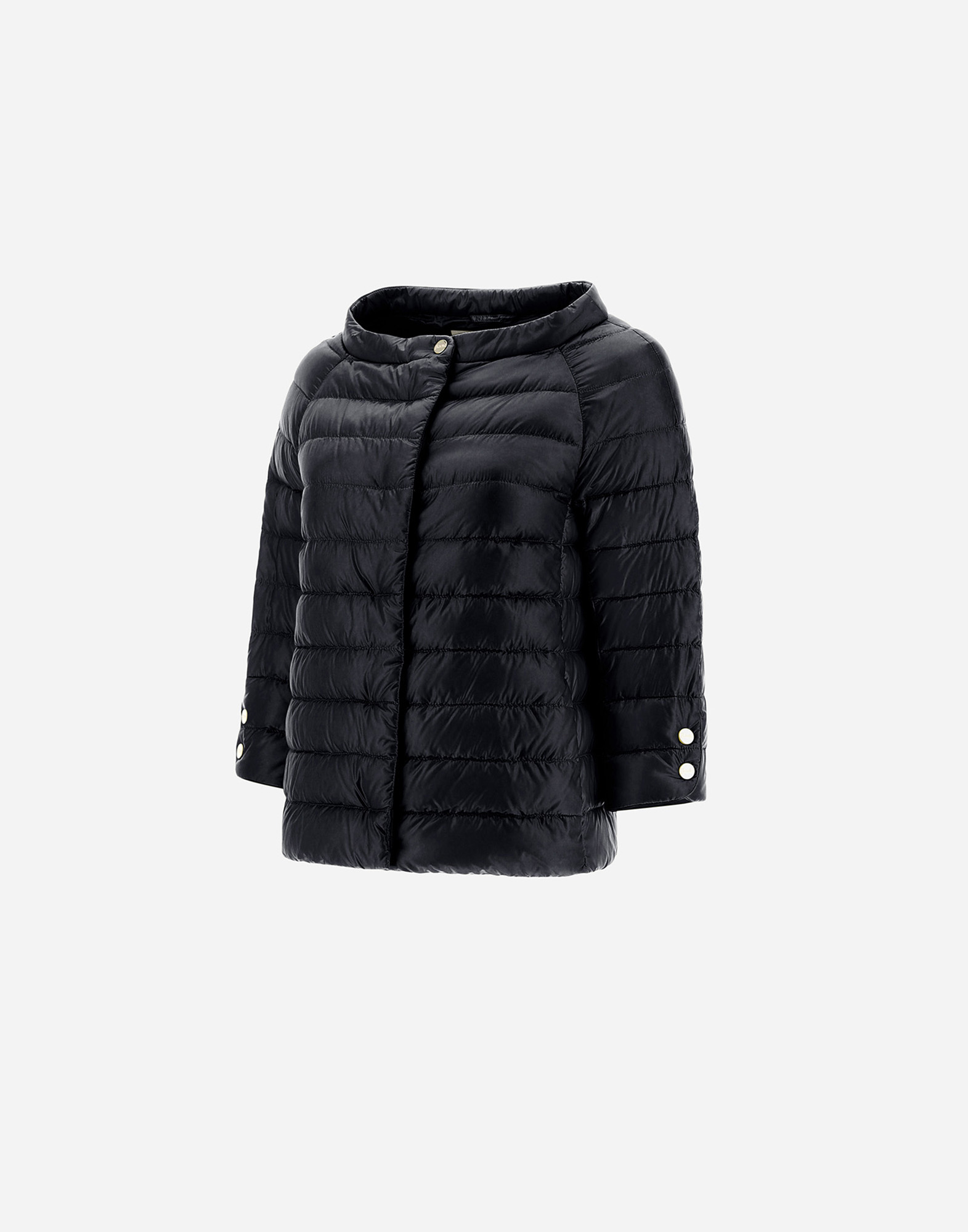 Herno Quilted Down Jacket In Black