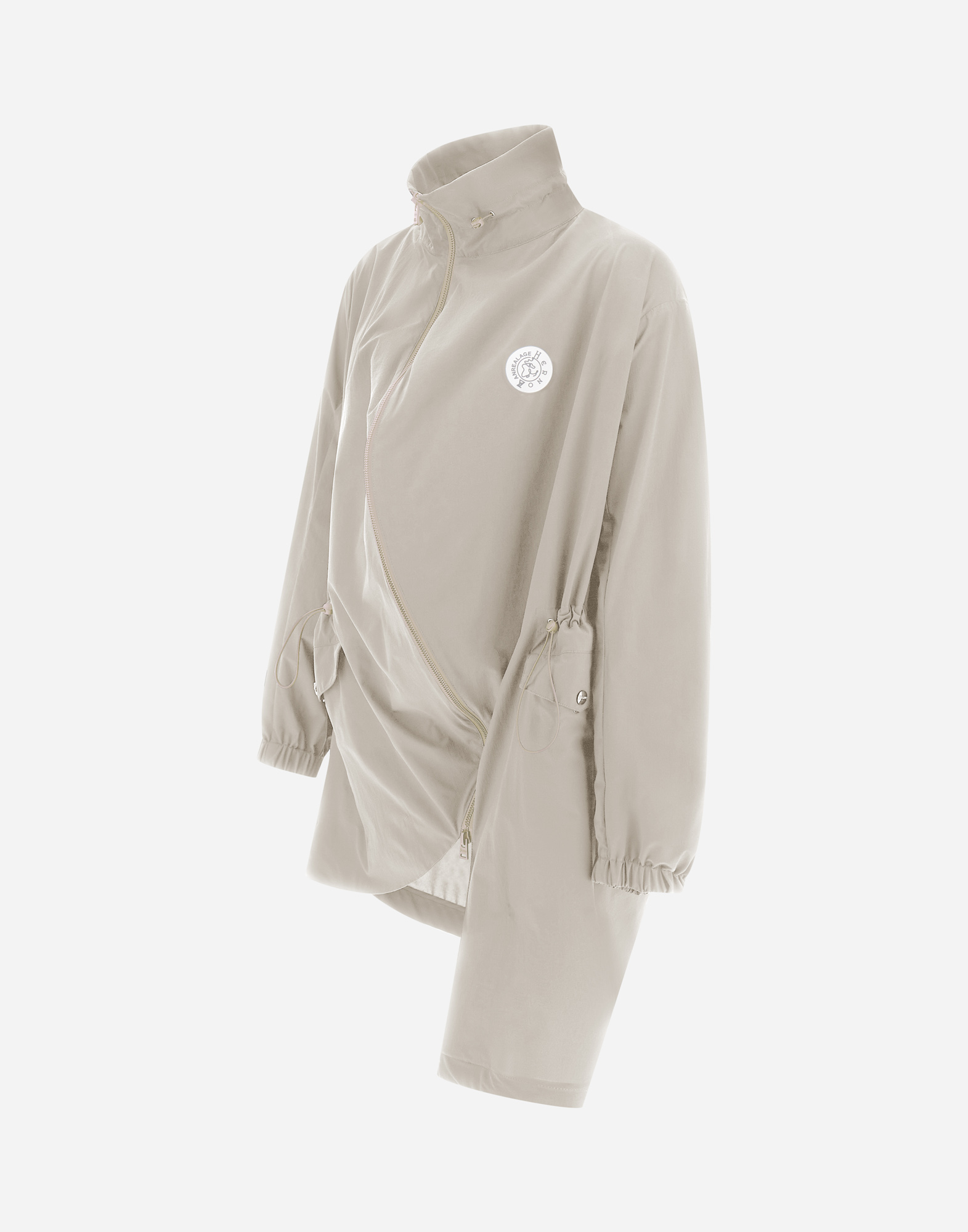 Shop Herno Globe Jacket In Eco Everyday In Light Beige