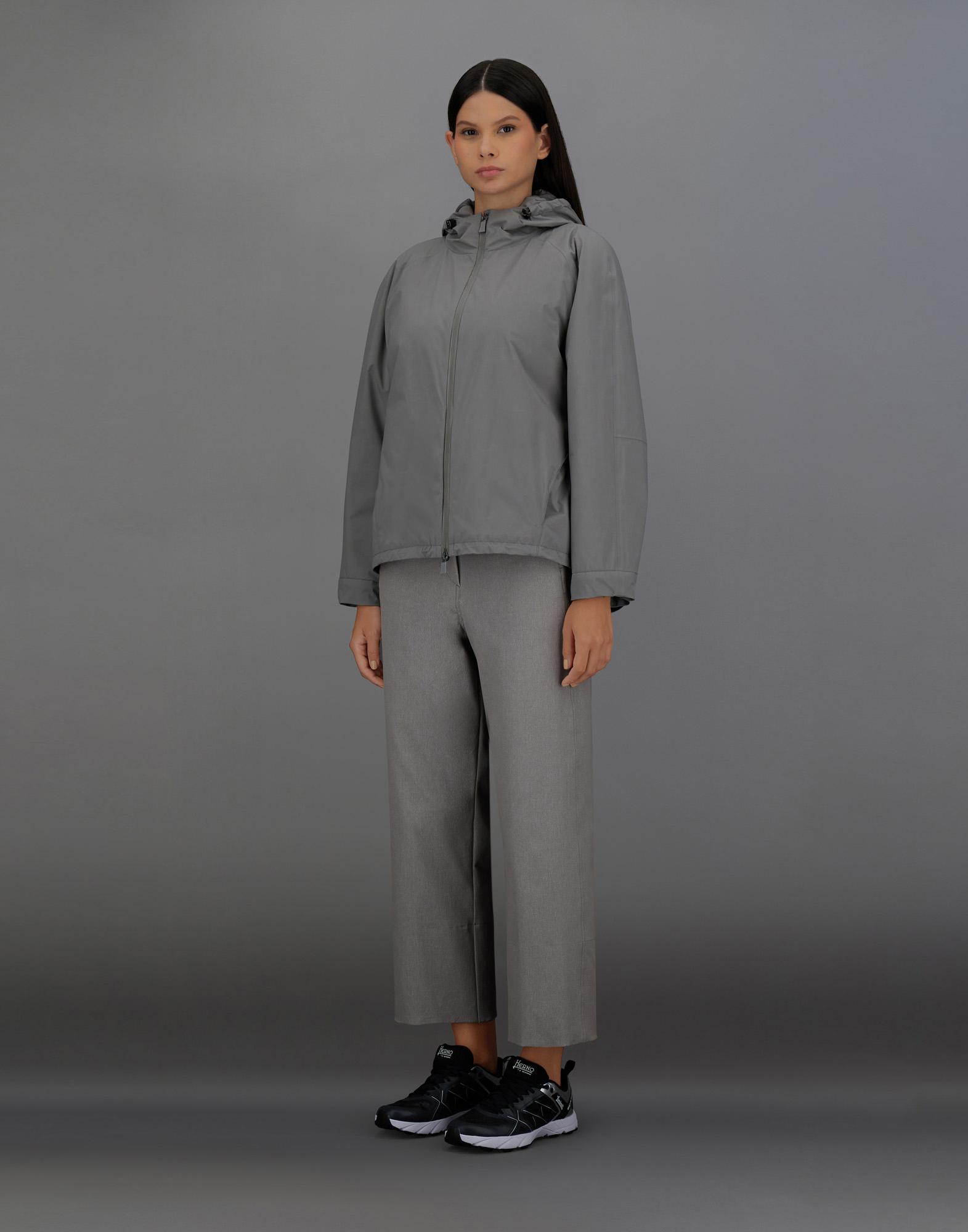 Herno Laminar Jacket In 2l Gore-tex In Grey