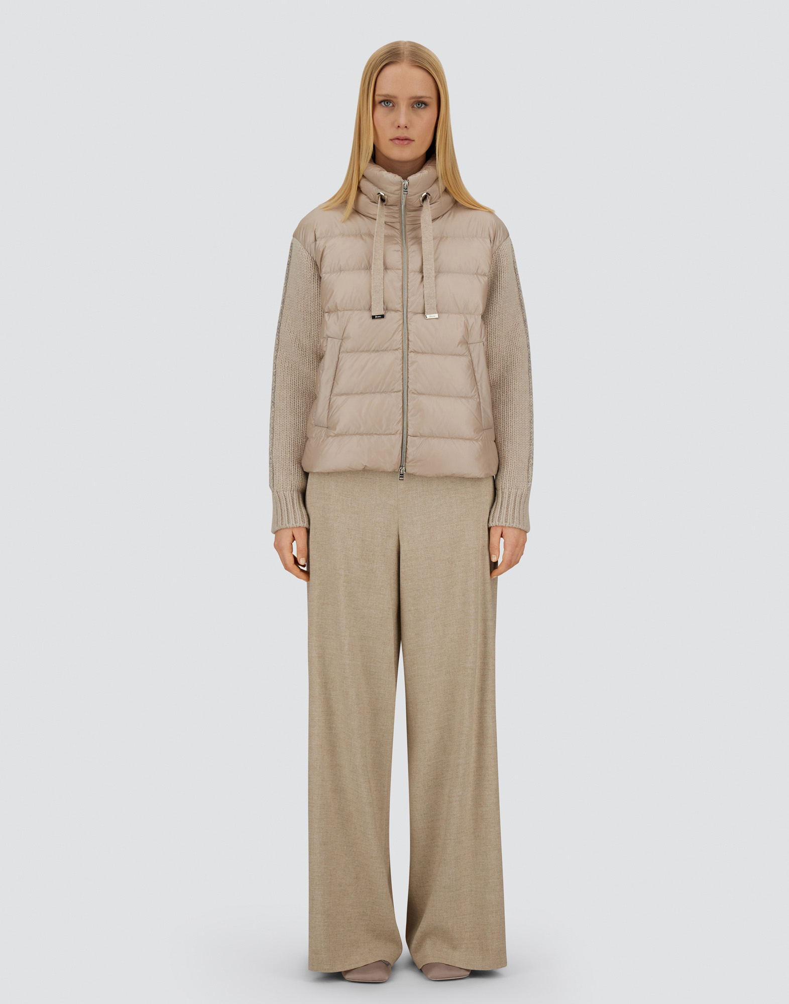 Herno Panelled Puffer Jacket