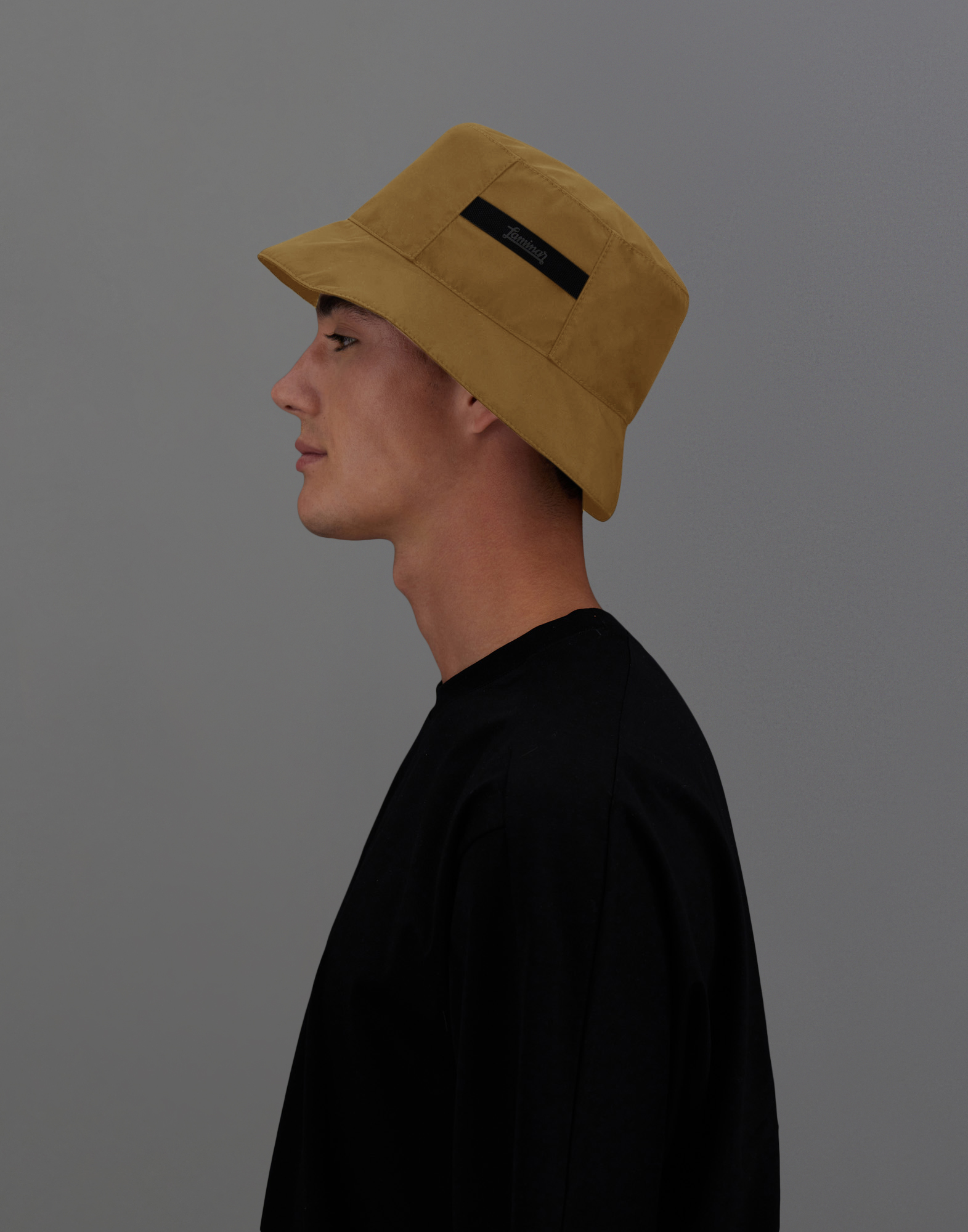 Herno Laminar Bucket Hat In 3l Gore-tex In Light Brown