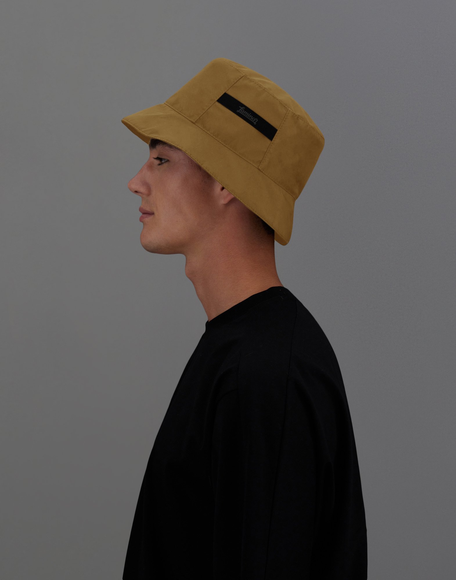 Herno Laminar Bucket Hat In 3l Gore-tex In Light Brown