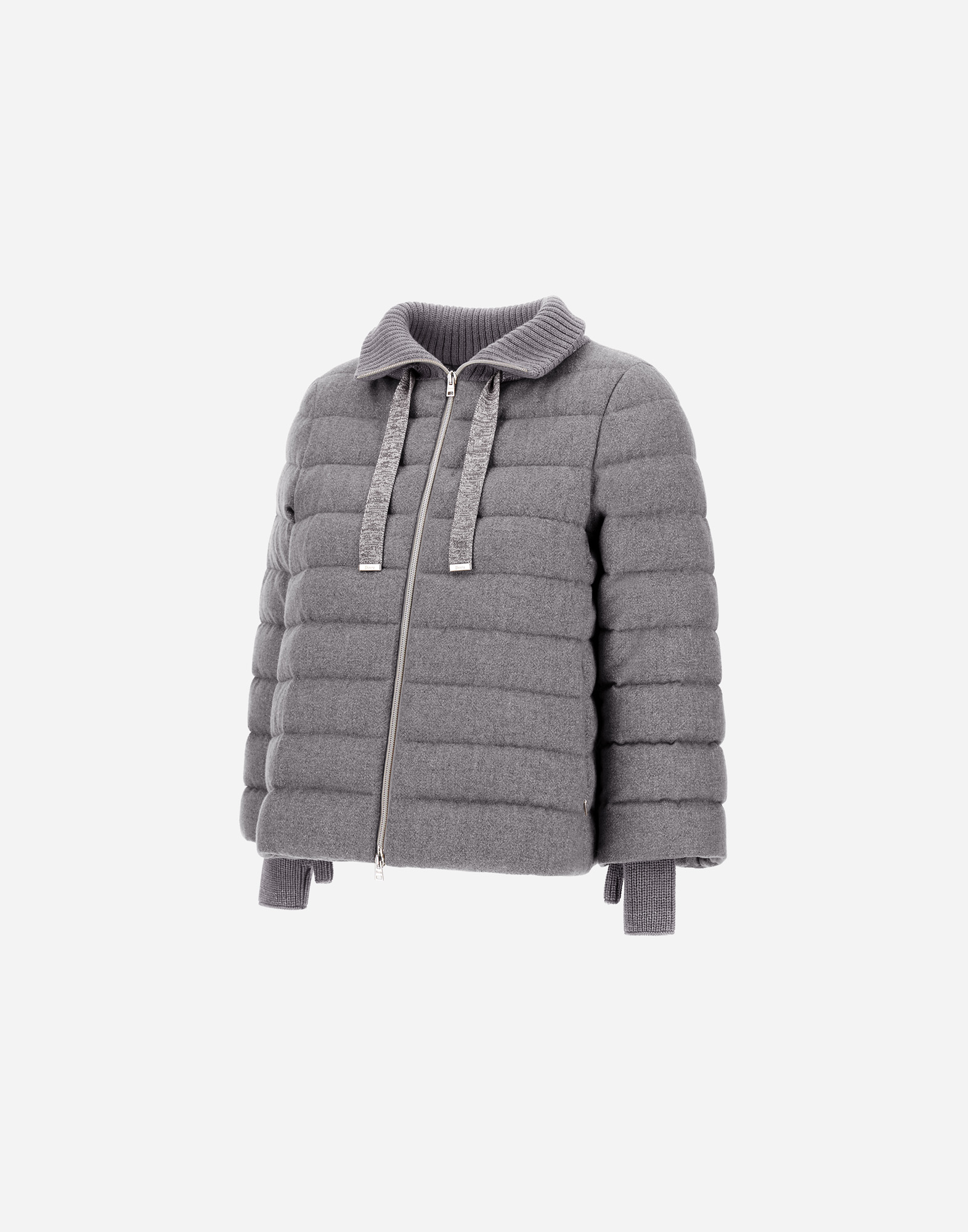 Herno Resort Cape In Lucent Cashmere Wool