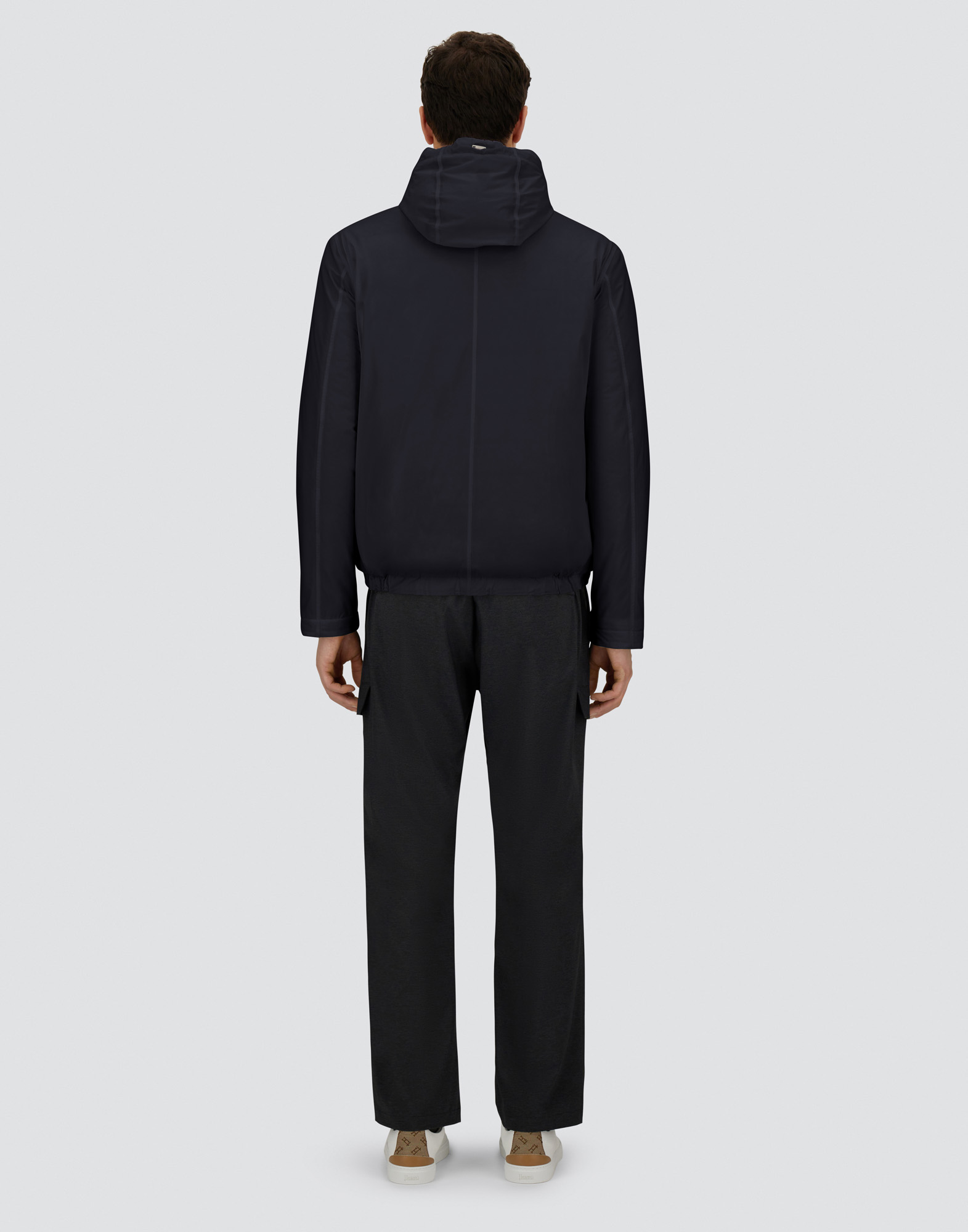 Herno Resort Jacket In Travel Nylon Ponente