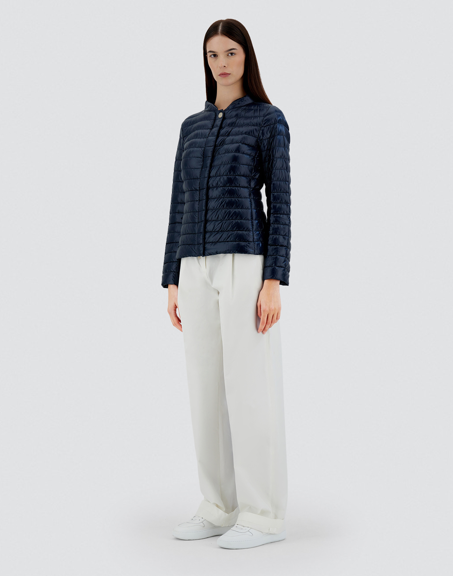 Herno Elena In Navy Blue