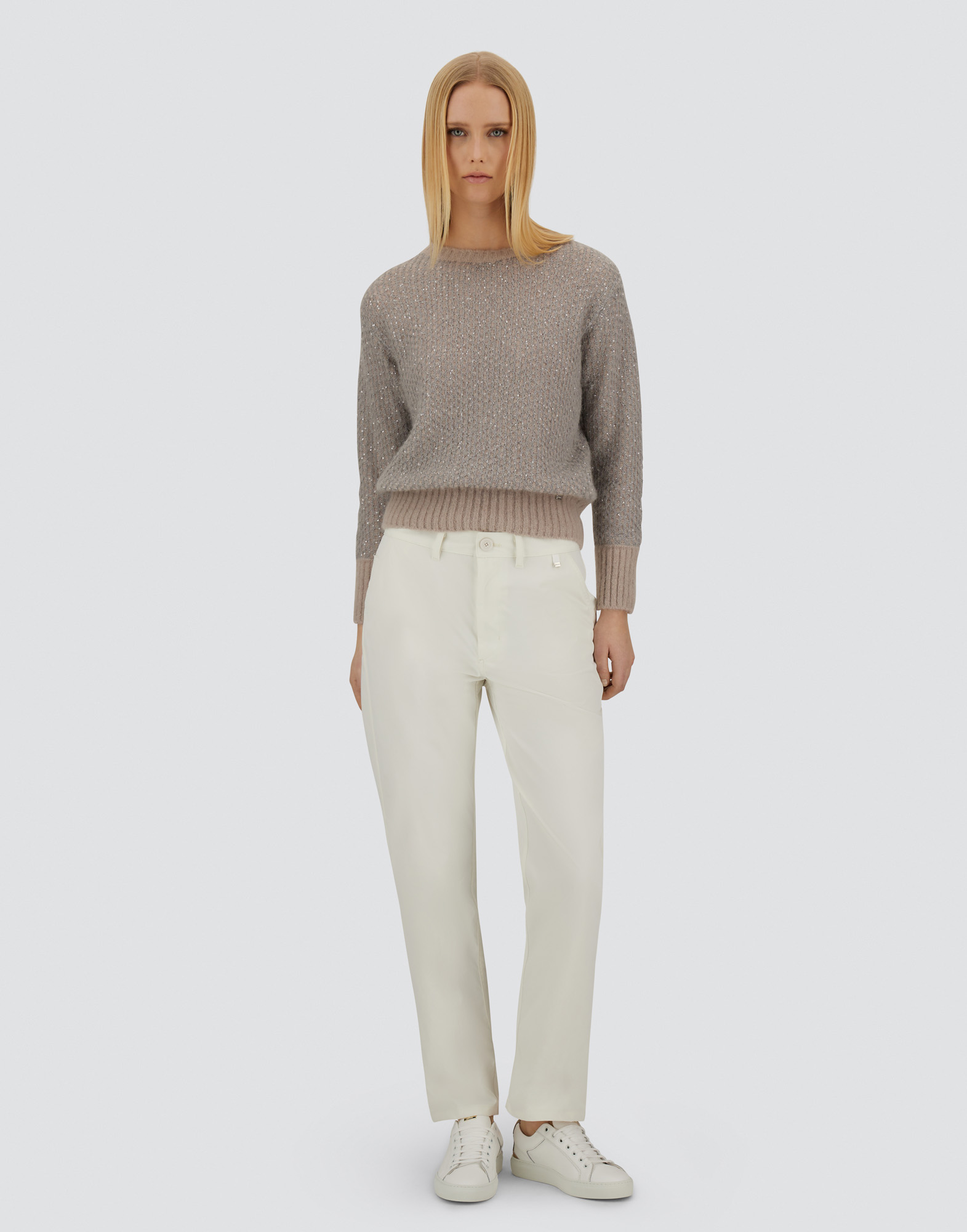 Herno Resort Trousers In Cotton Feel