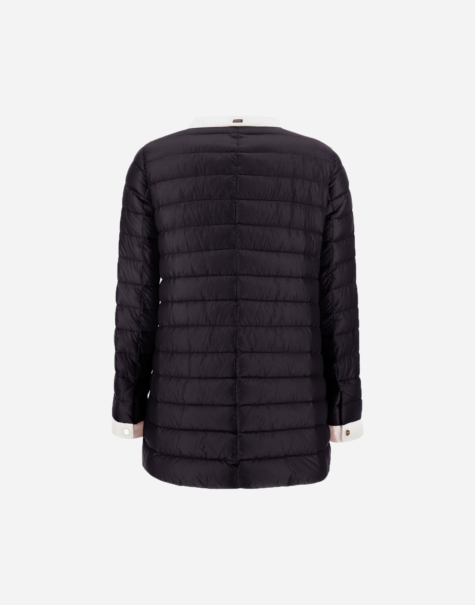 Herno A-shape Jacket In Nylon Ultralight And Ecoage In Black