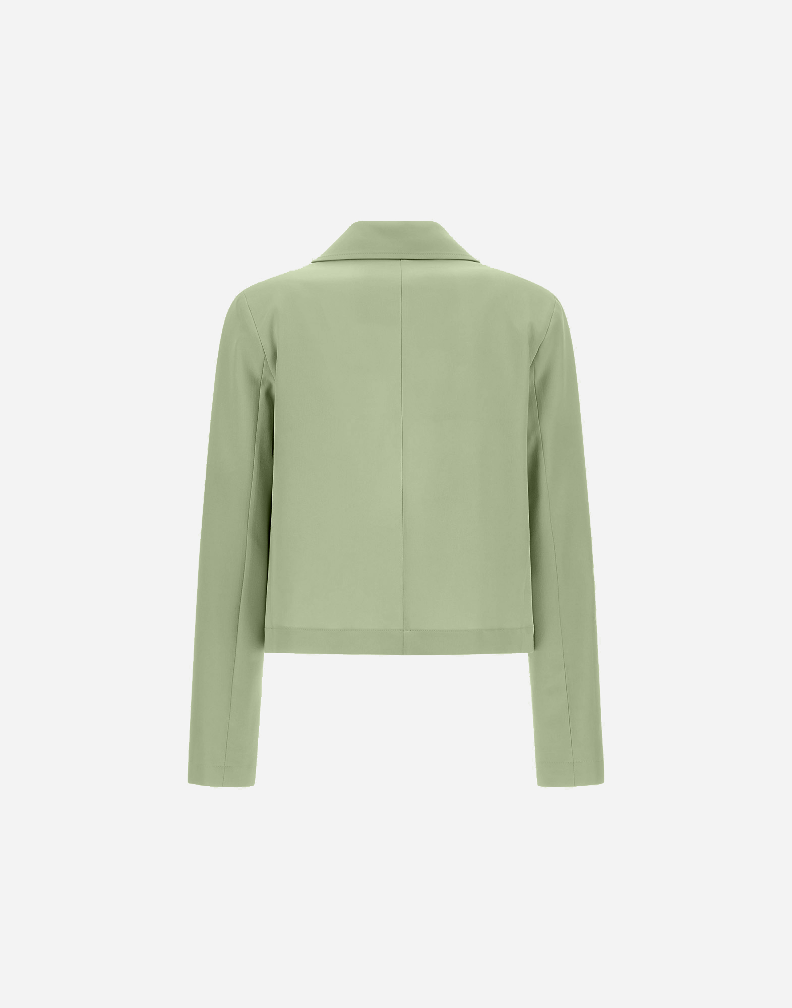 Herno Viscose-effect Blazer In Light Green
