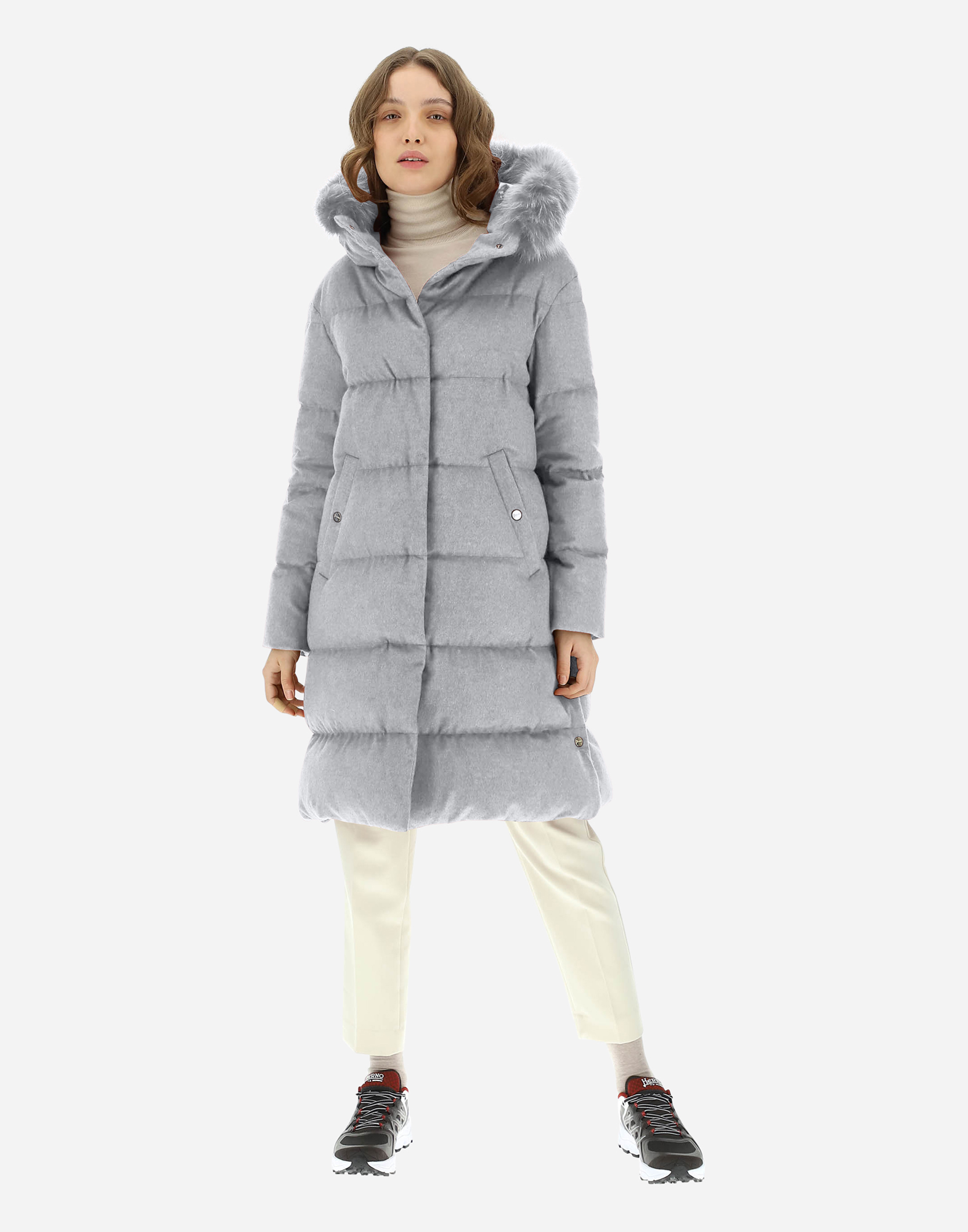 herno long down coat