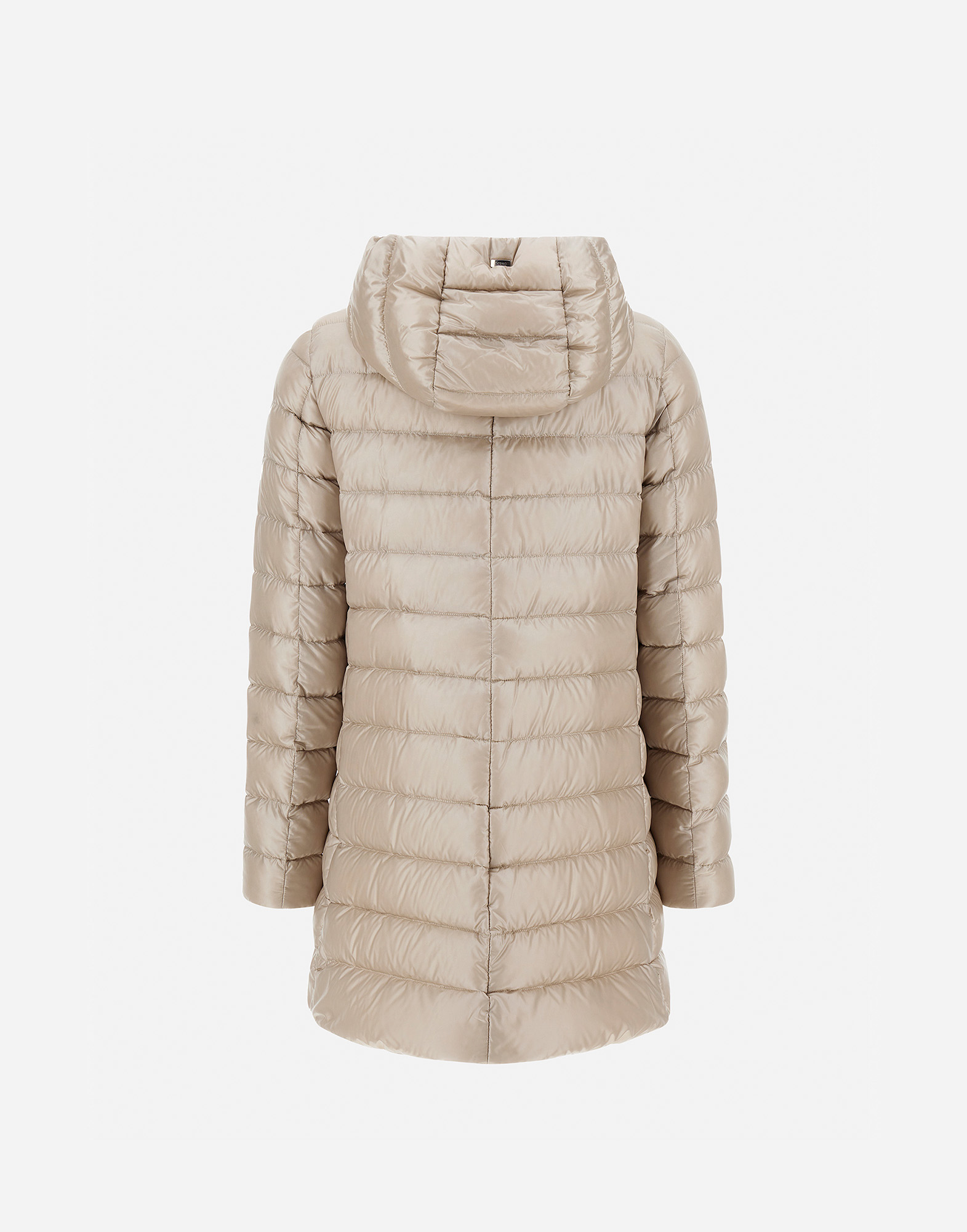Herno Resort A-shape Jacket In Nylon Ultralight In Chantilly