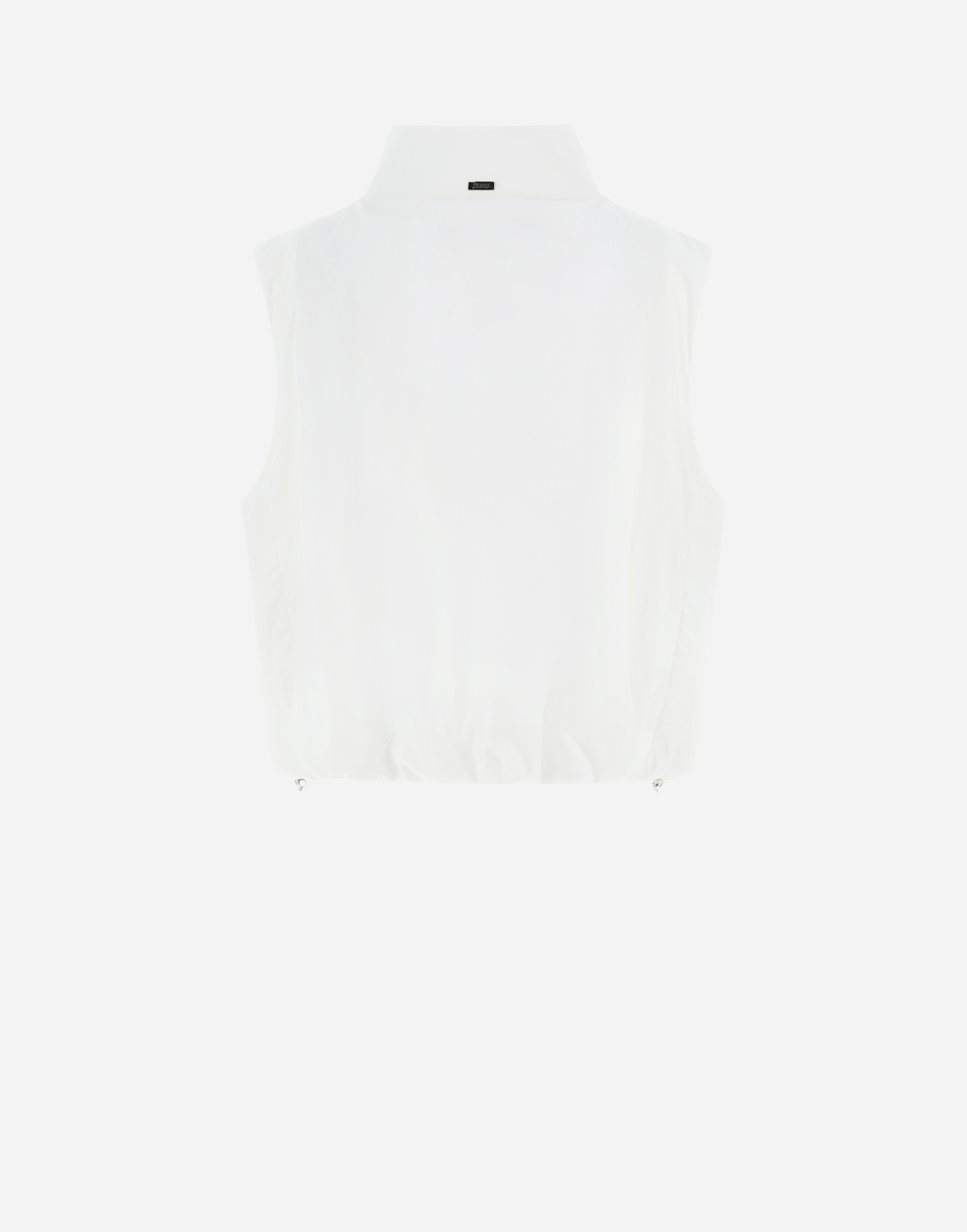 Herno Ecoage Sleeveless Jacket In White