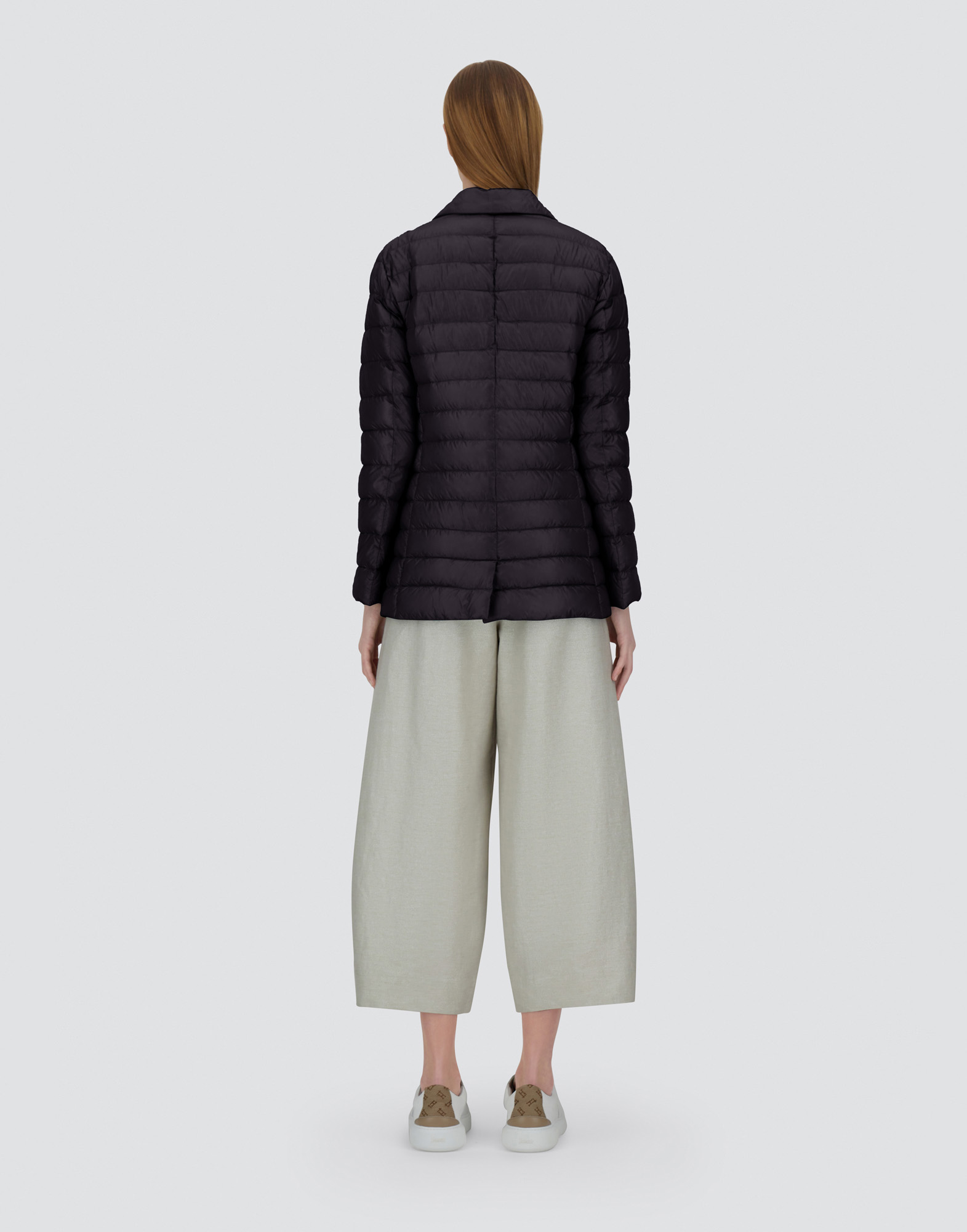 Herno Nylon Ultralight Blazer In Black