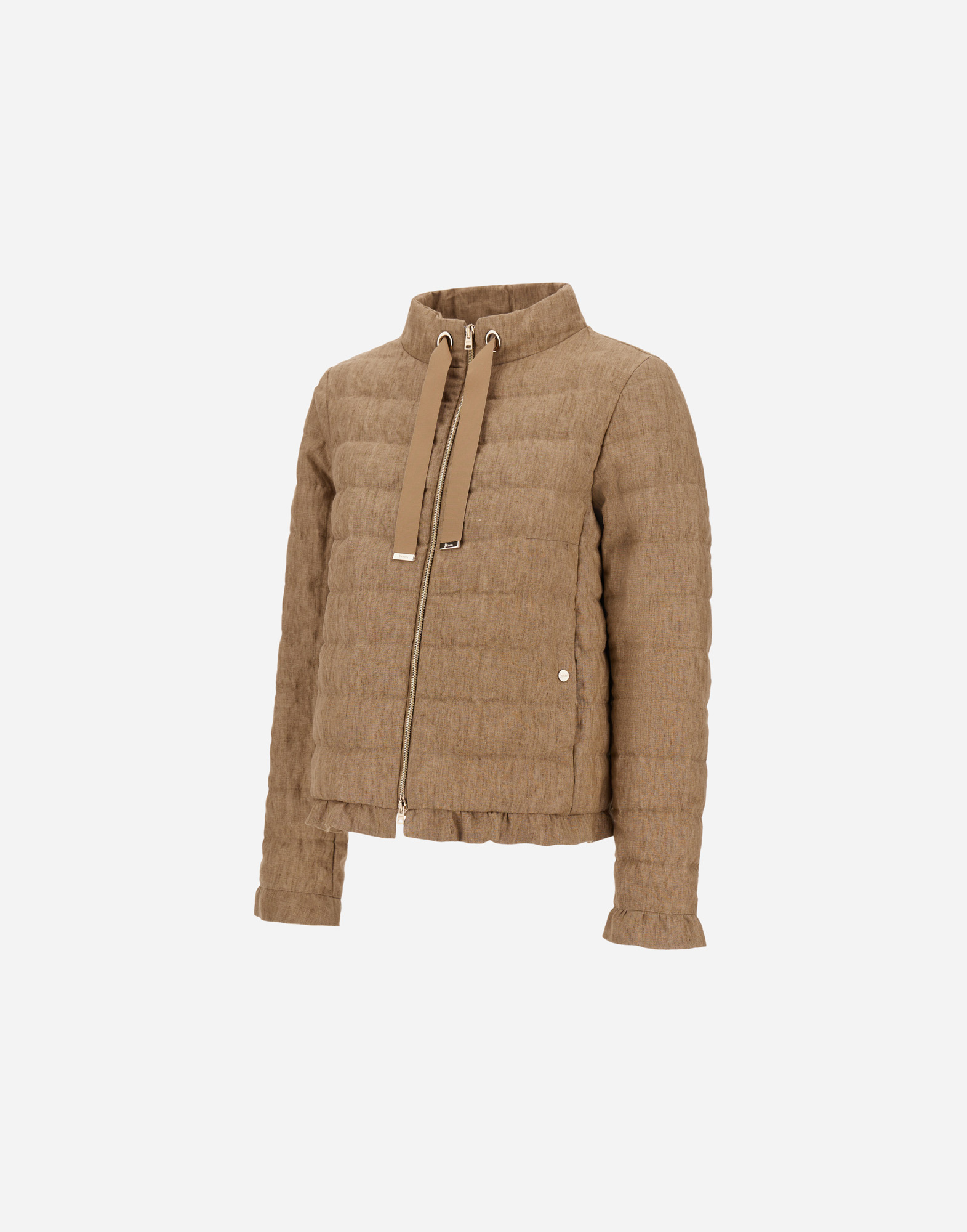 Herno New Lino Jacket In Sand