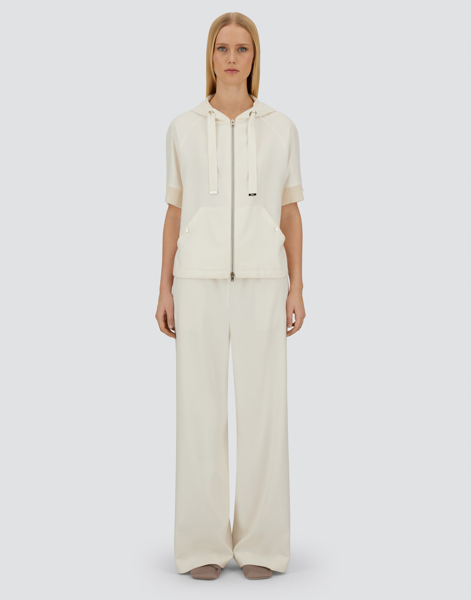 Herno Resort Sweatshirt In Cashmere Silk