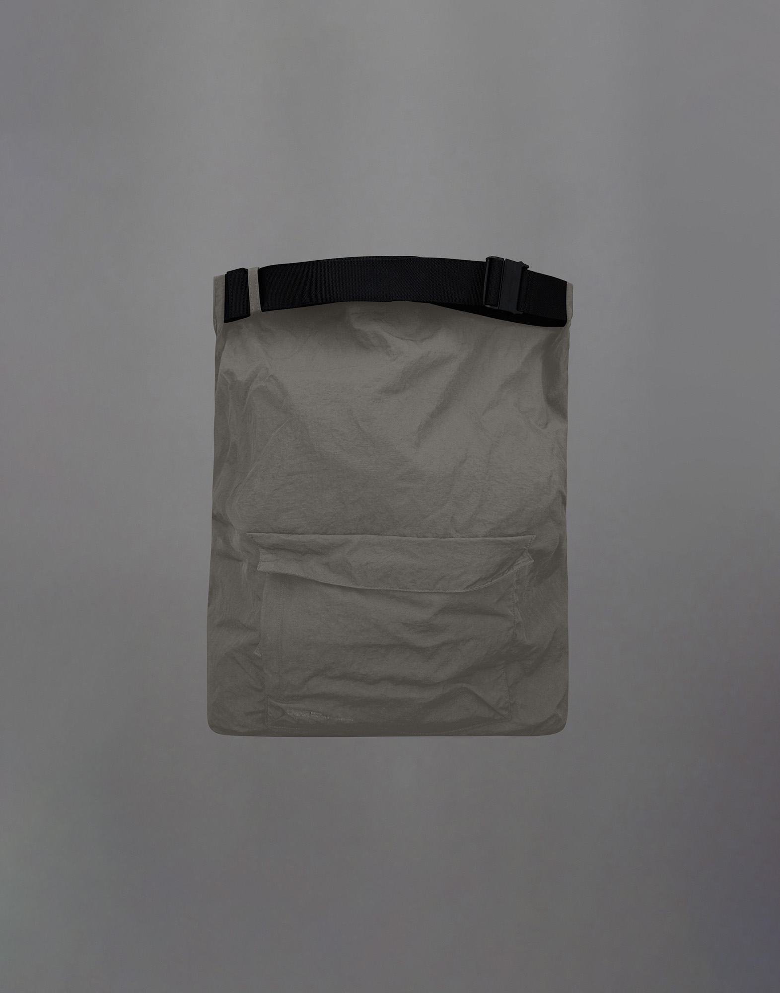 Herno Laminar Bag In Tech-crinkle In Grey