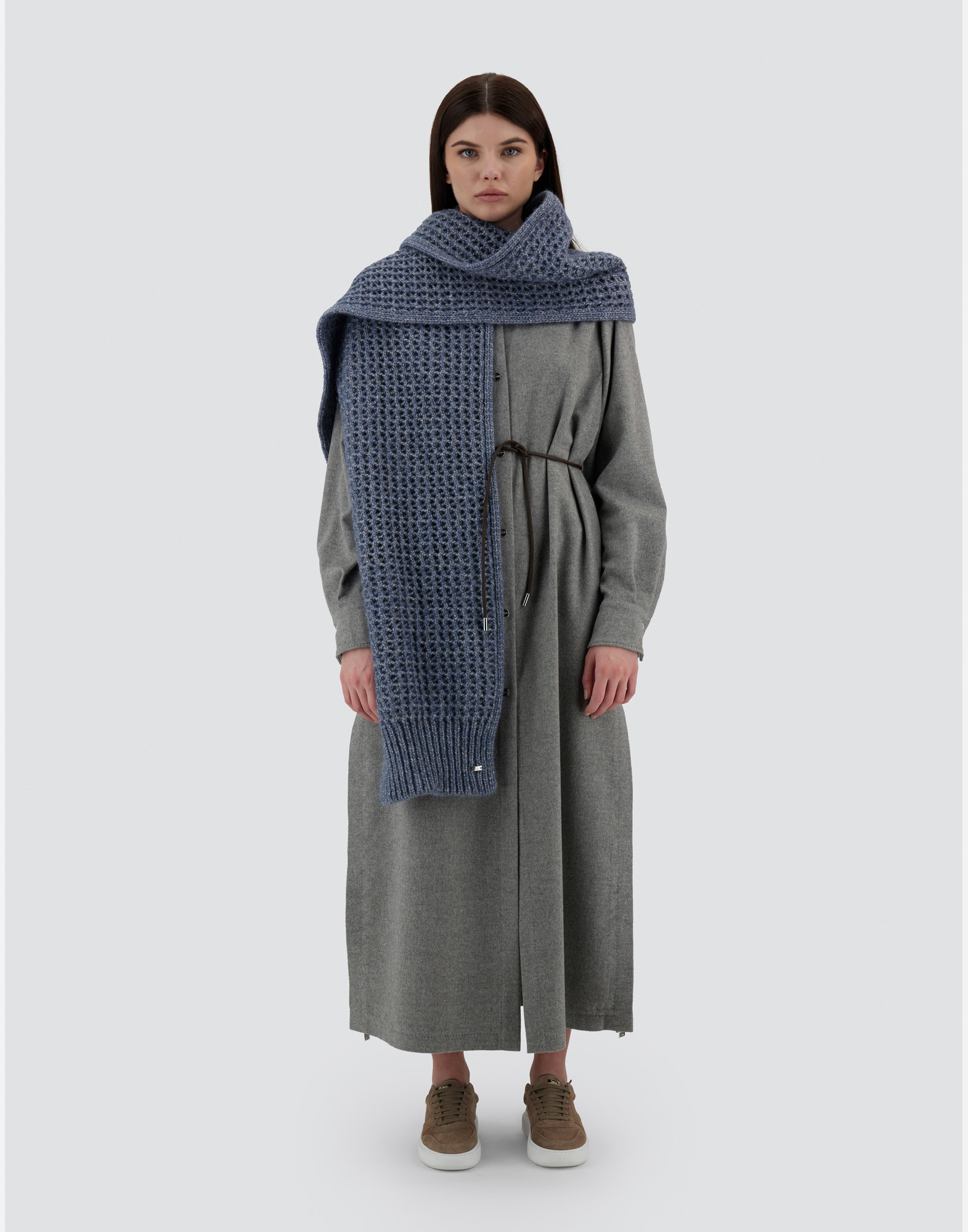 HERNO RESORT SCARF IN NEVEGAL 