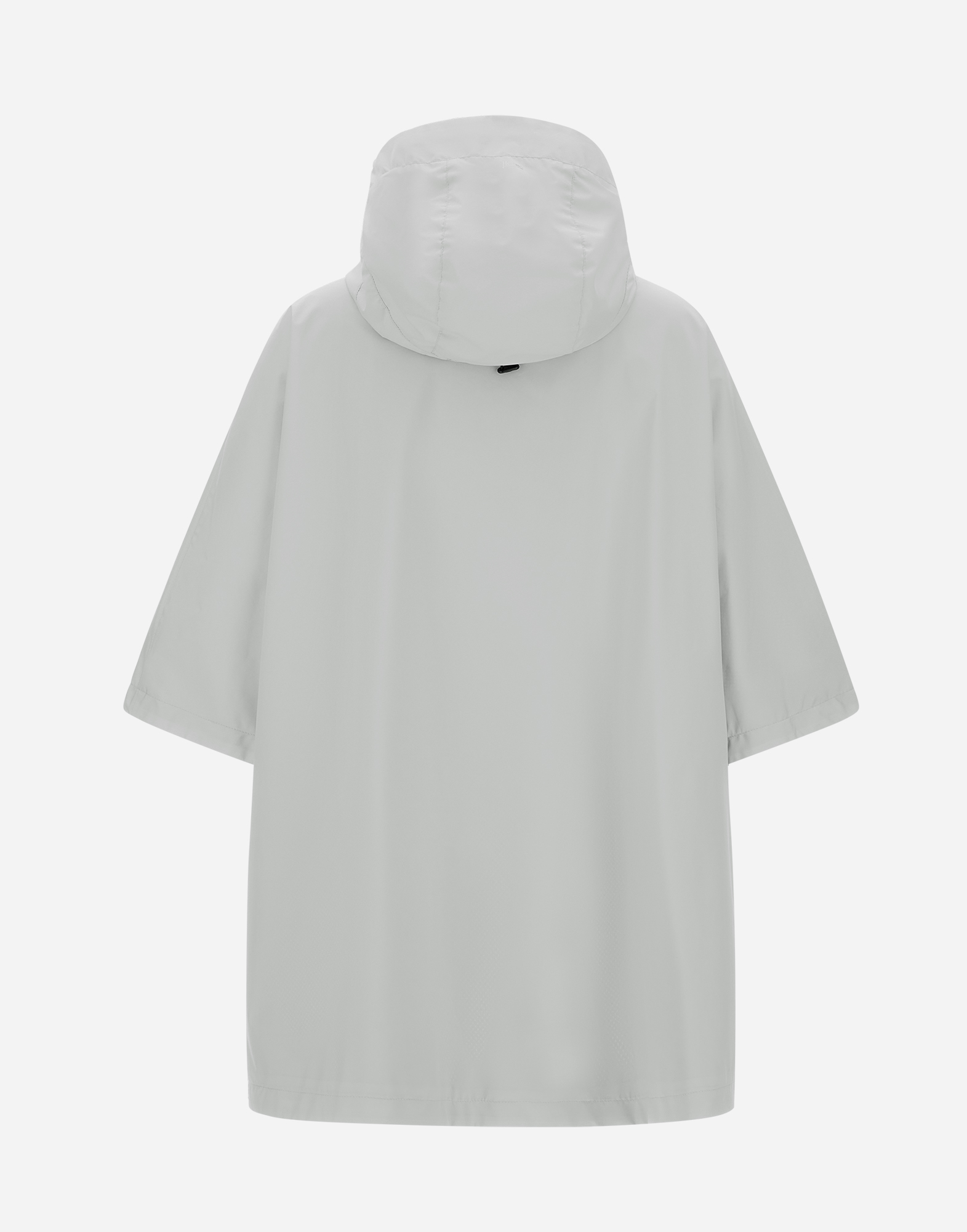 Herno Poncho In Gore-tex Infinium Windstopper In Ice