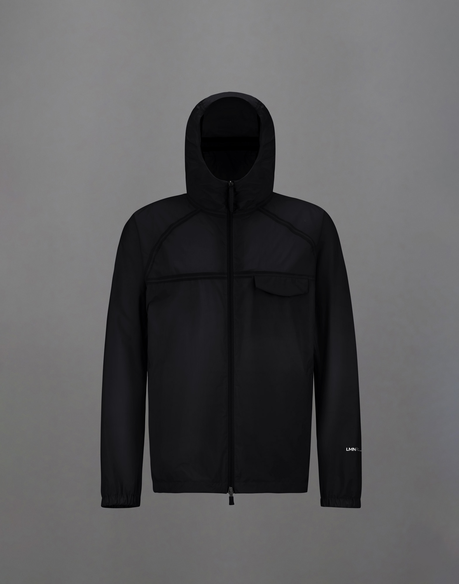 Herno Laminar Jacket In 3l Translucent Ripstop In Black
