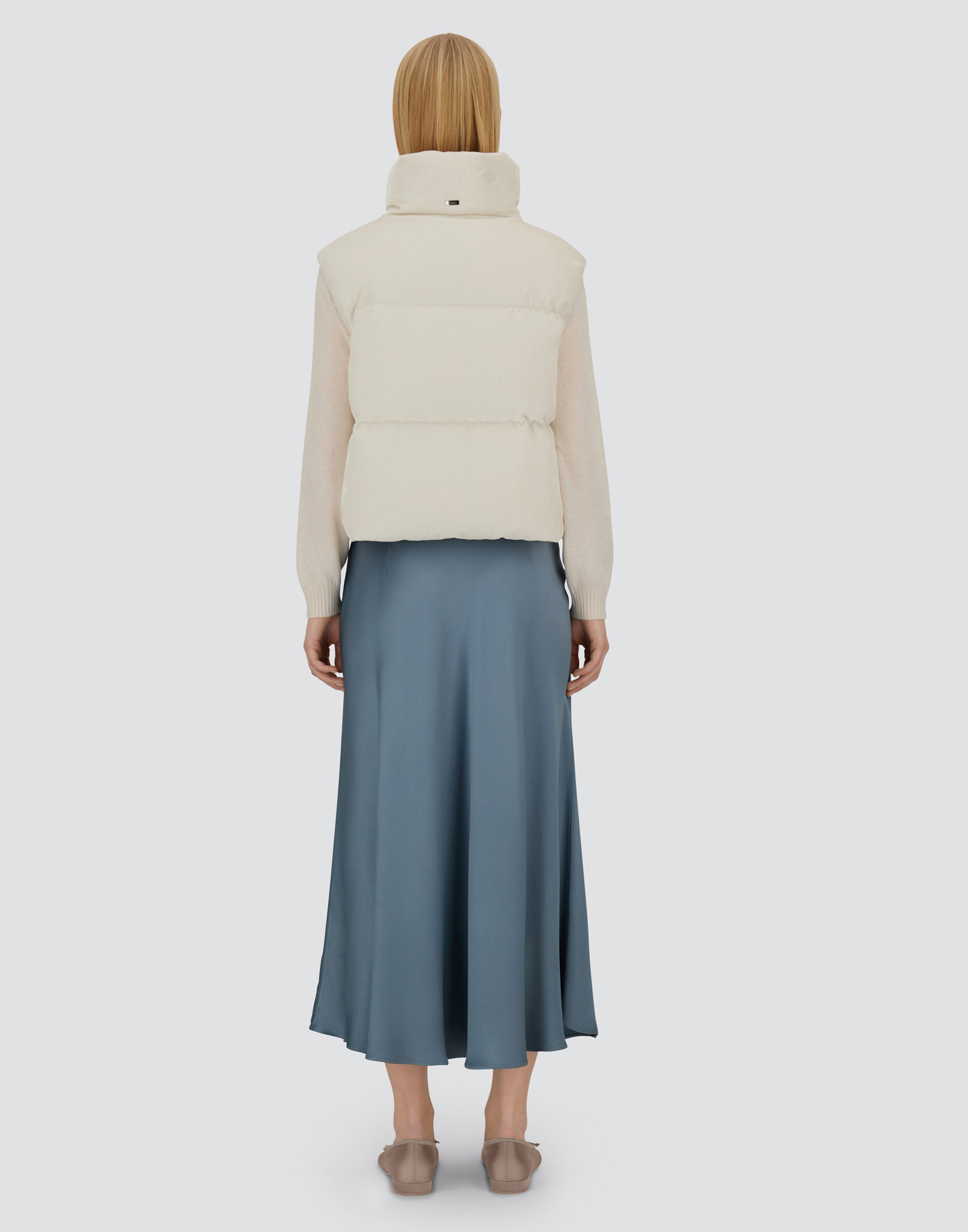 Herno Velvet Sleeveless Down Jacket