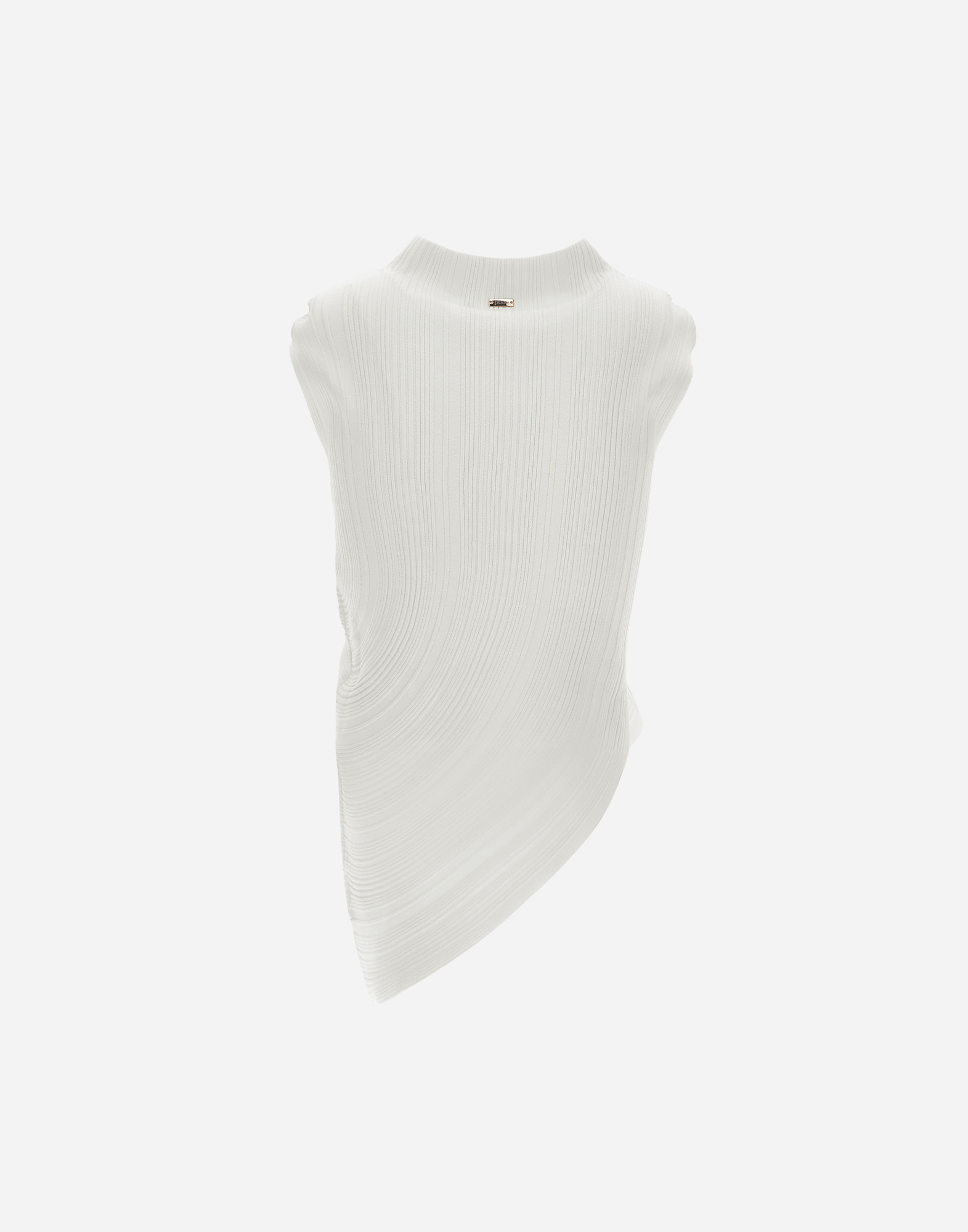 Herno Tank Top In Matt Viscose In Cream
