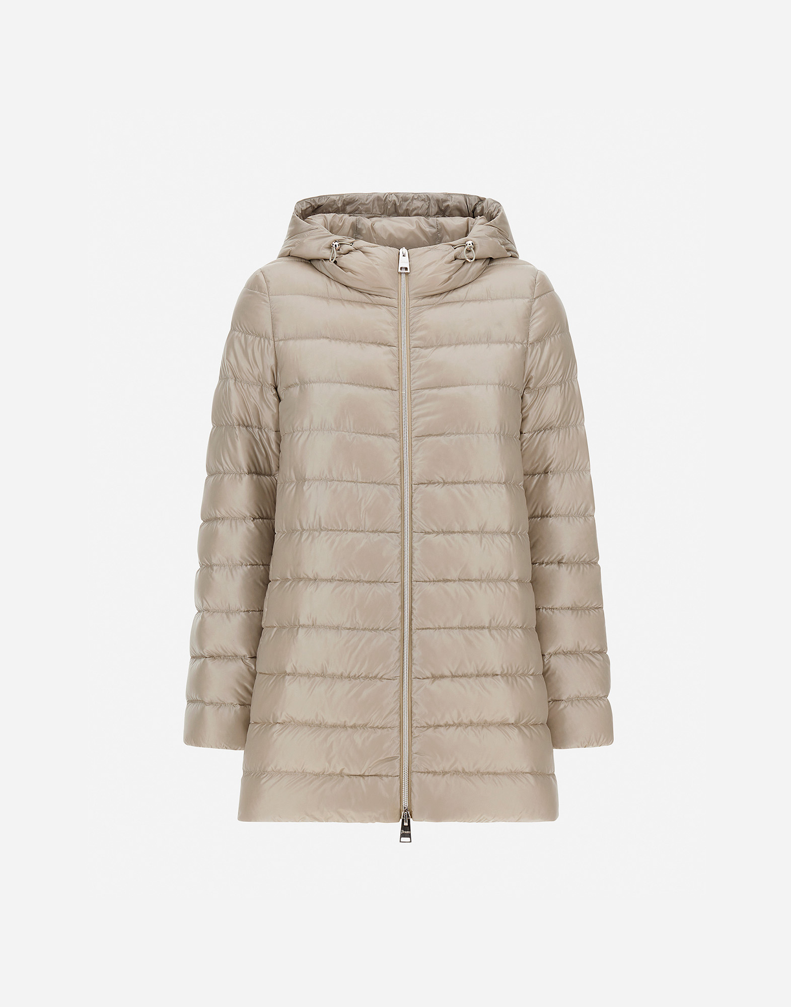 Herno Resort A-shape Jacket In Nylon Ultralight In Chantilly