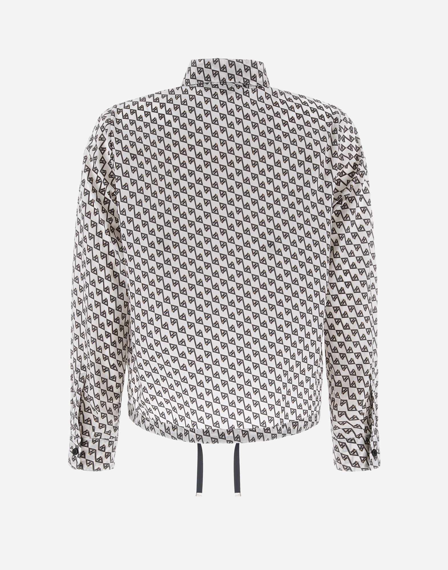 Herno Printex H Shirt In White/blue
