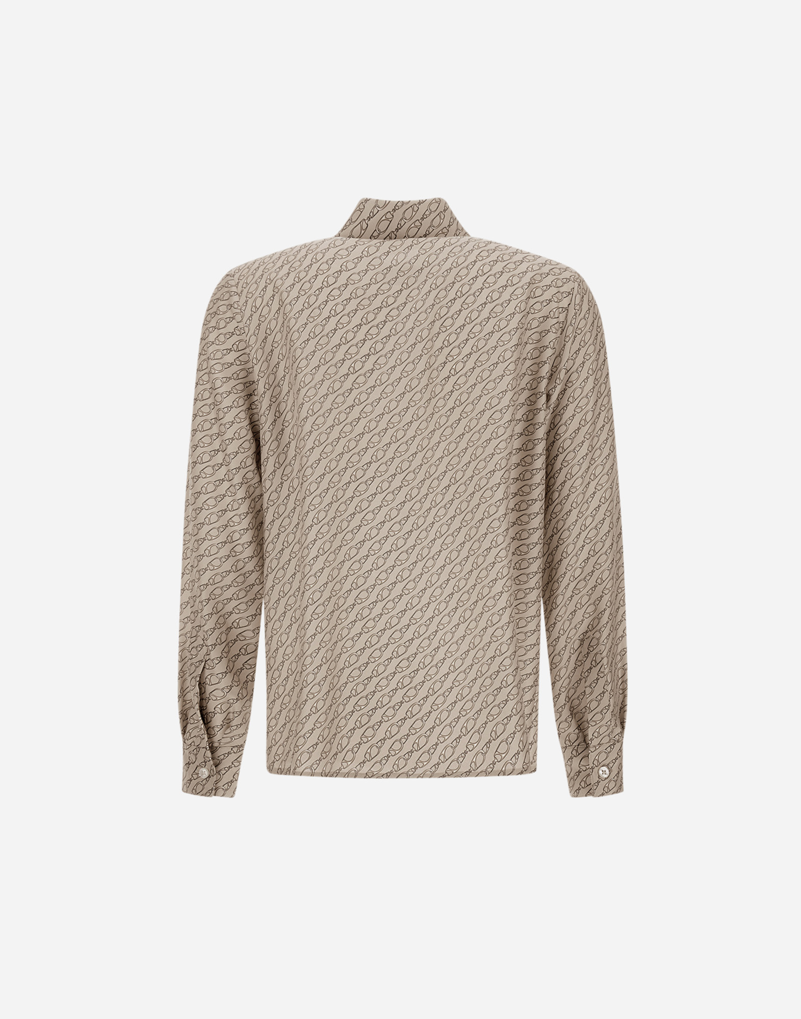HERNO SHIRT IN ICONIC PRINT SILK 