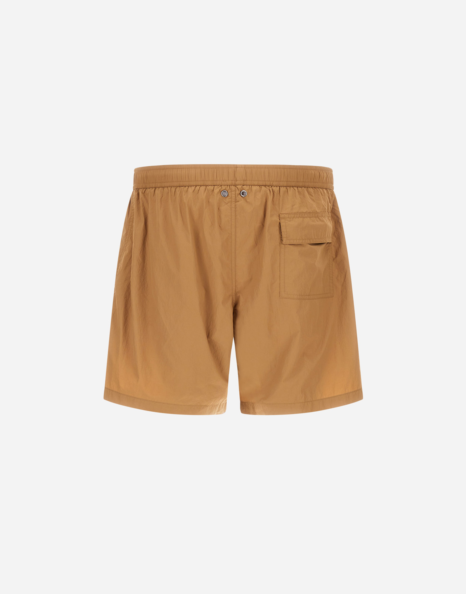 Herno Ultralight Crease Beach Boxers In Camel