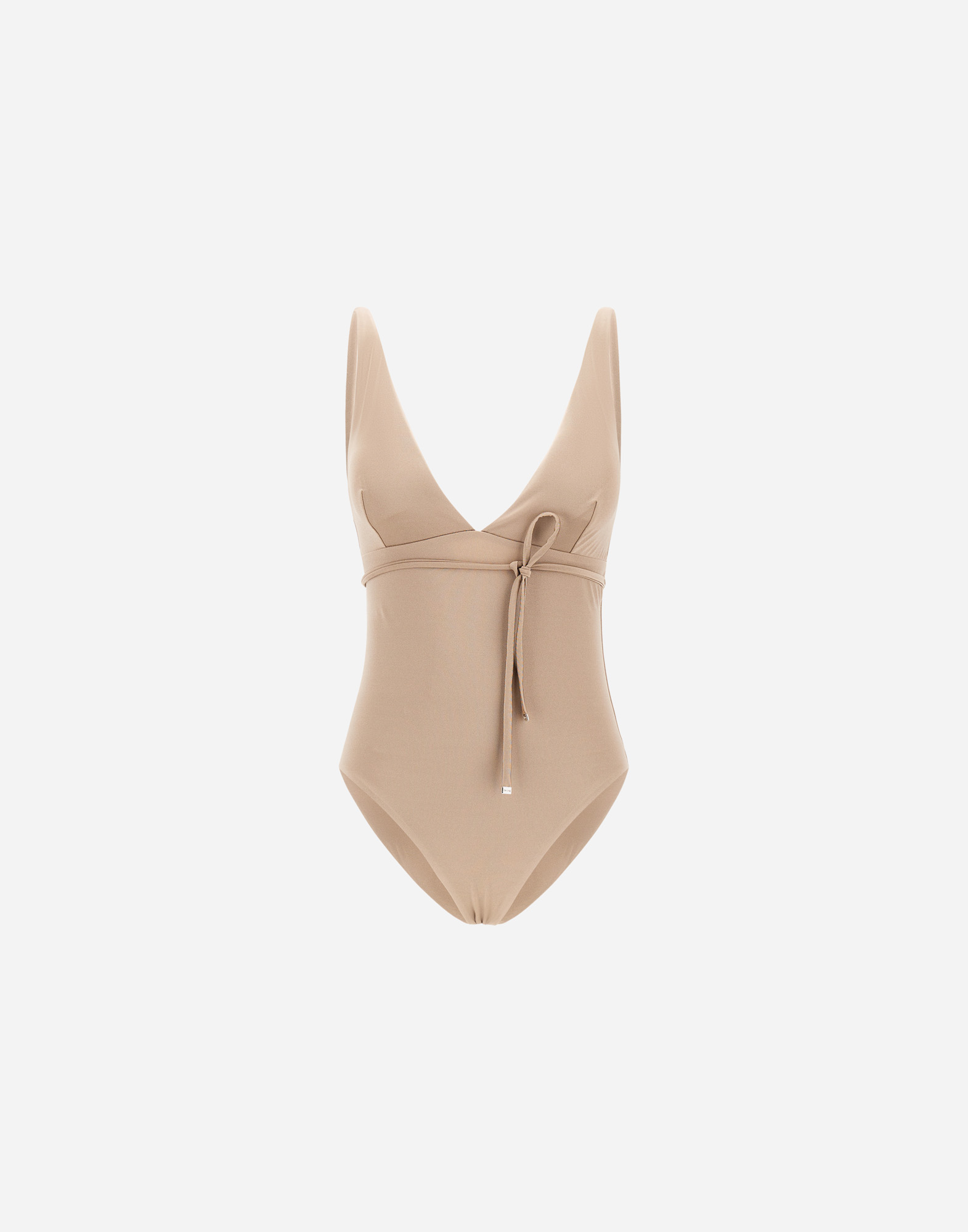 Herno One-piece Swimsuit In Shiny Pool In Chantilly