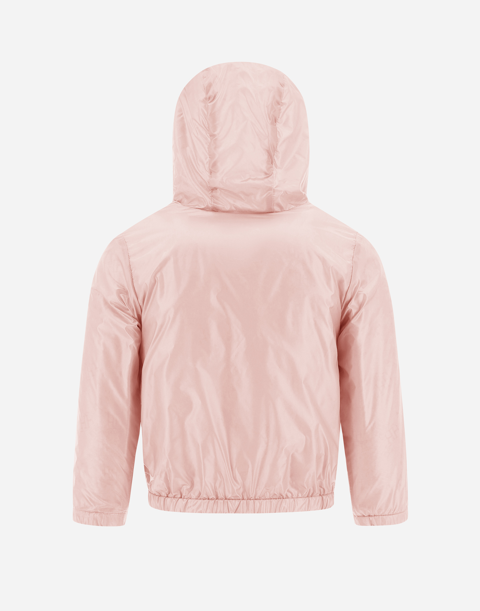 Herno Bomber Jacket In Nylon Ultralight And New H Baby In Light Pink