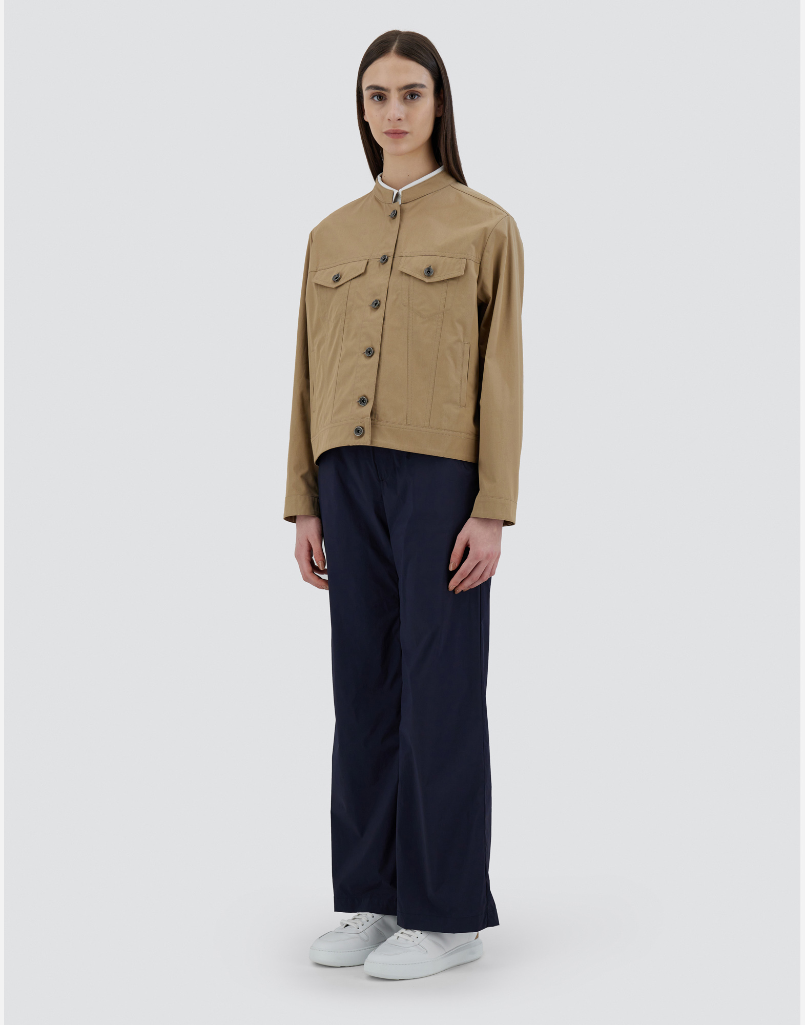 Herno Jacket In Tigri In Camel
