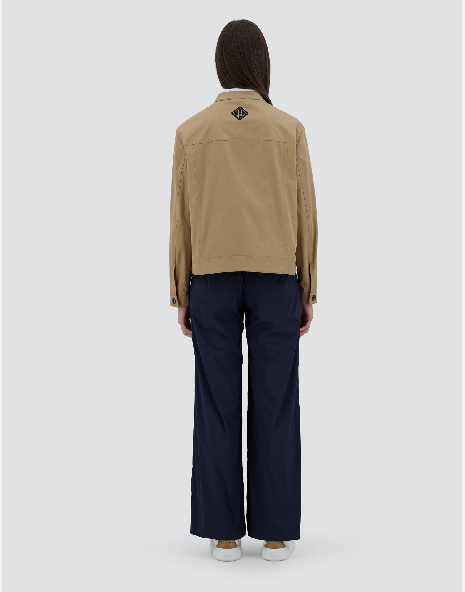 Herno Jacket In Tigri In Camel