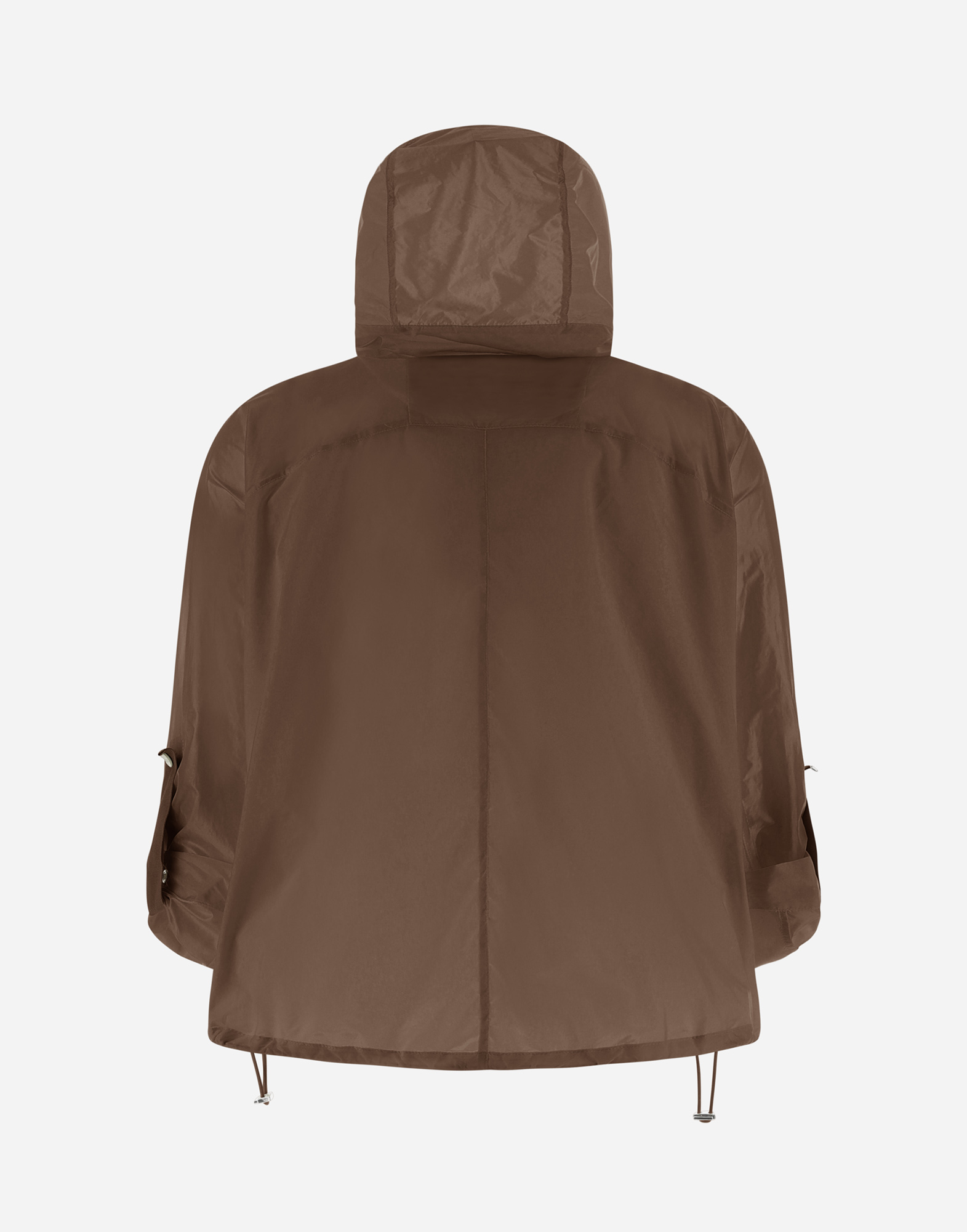 Herno Iridescent A-line Jacket In Sand