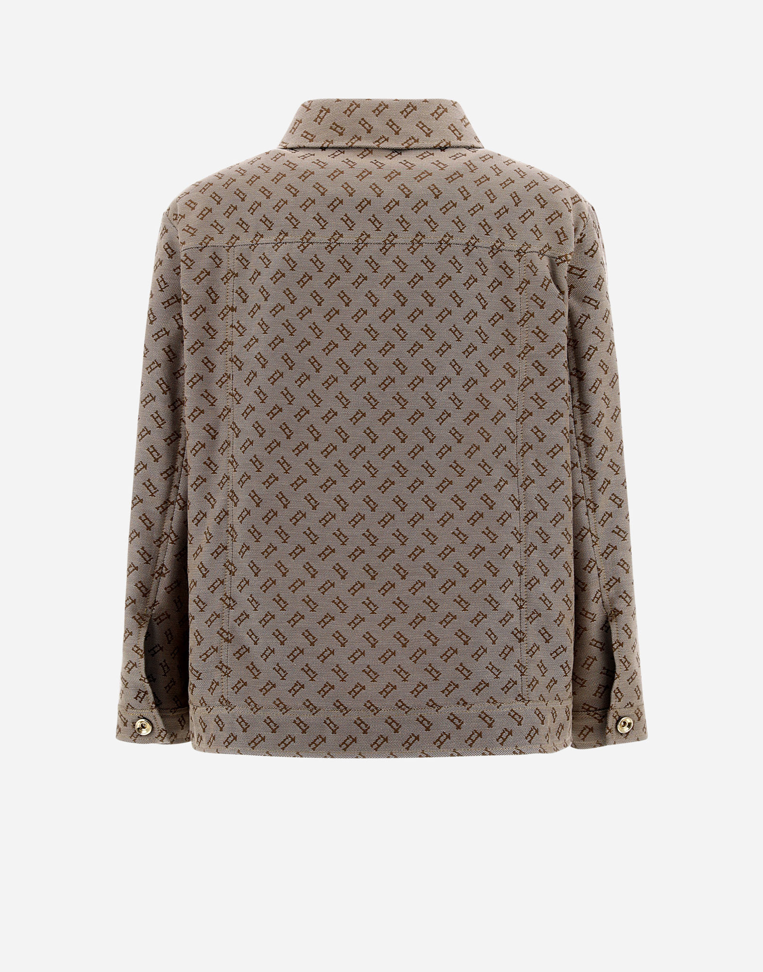 Herno Monogram Jacket In Camel