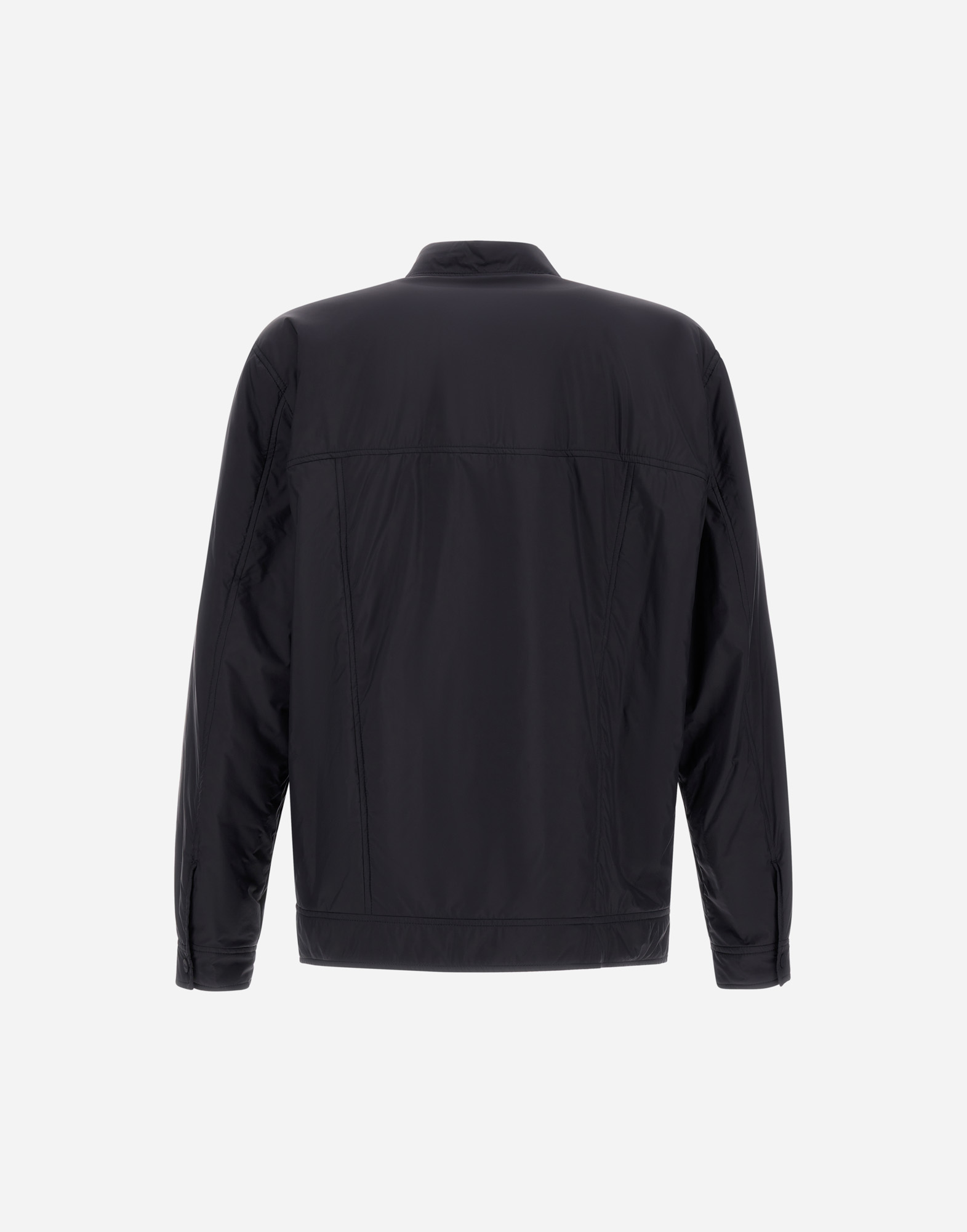Herno Ecoage Shacket In Blu Navy