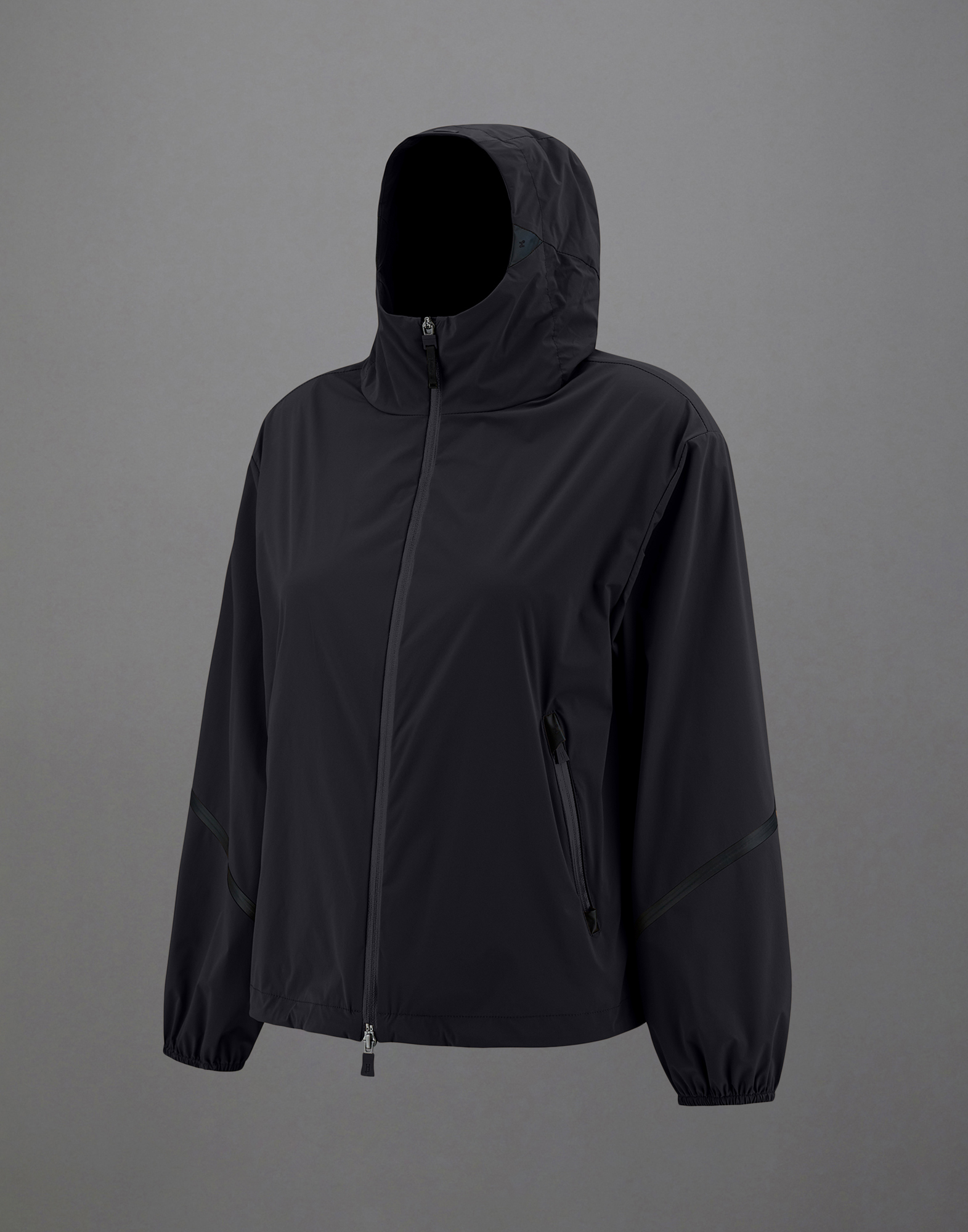 Herno Laminar Jacket In Light Matt In Black