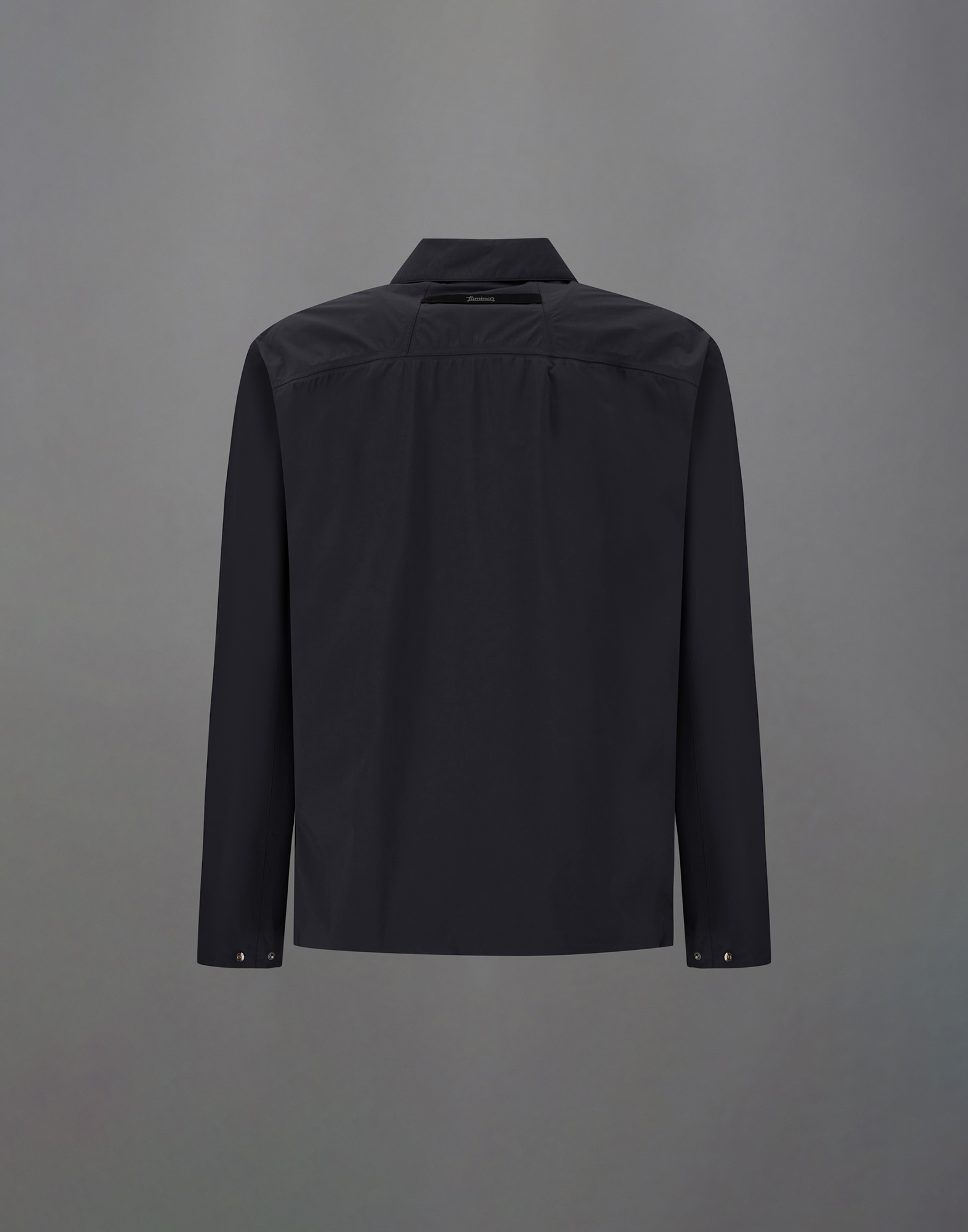 Herno Laminar Shacket In 2l Gore-tex In Black