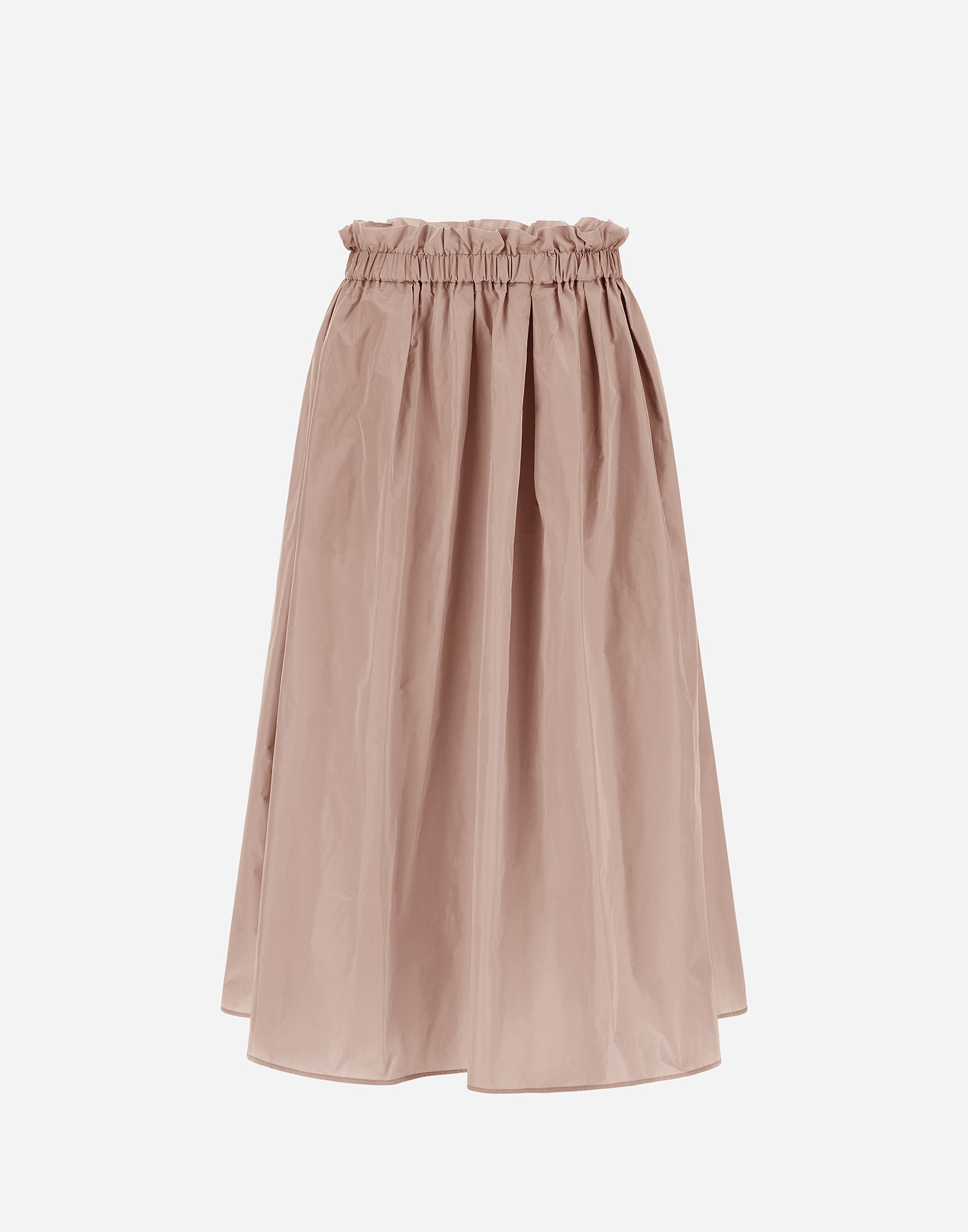 Herno Pink Water-repellent New Techno Taffeta Flare In Pink