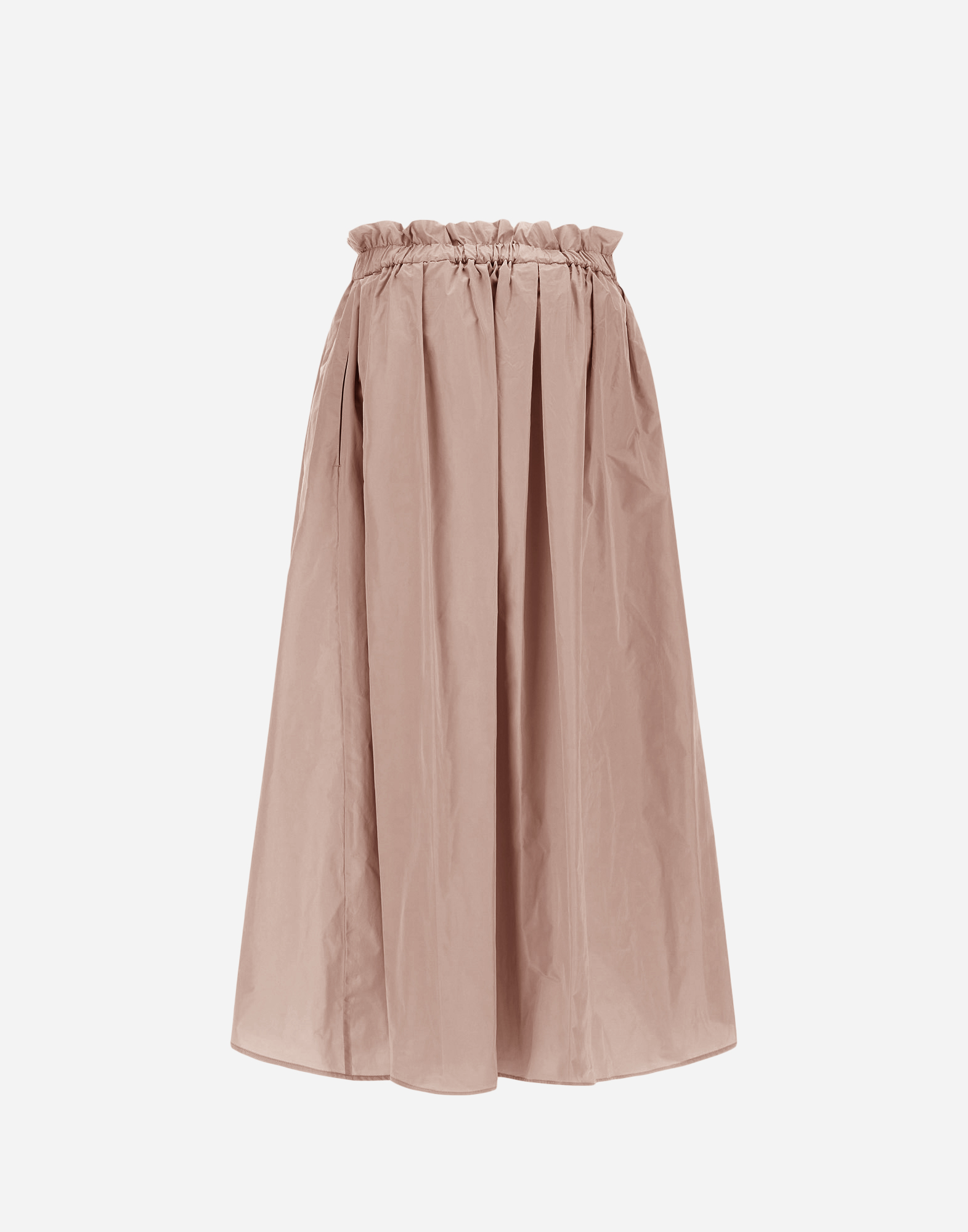Herno Pink Water-repellent New Techno Taffeta Flare In Pink