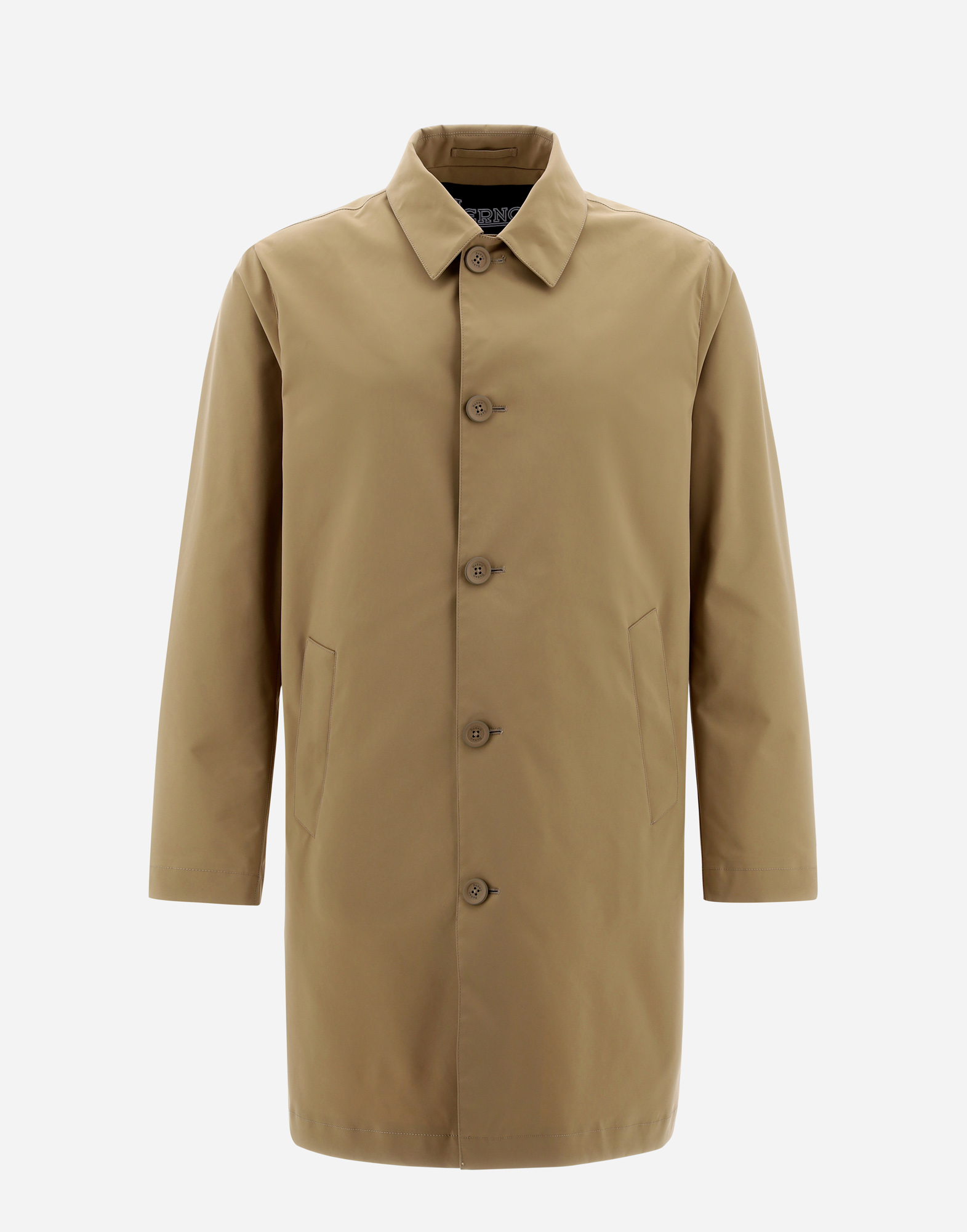 Herno Drizzle Raincoat In Beige