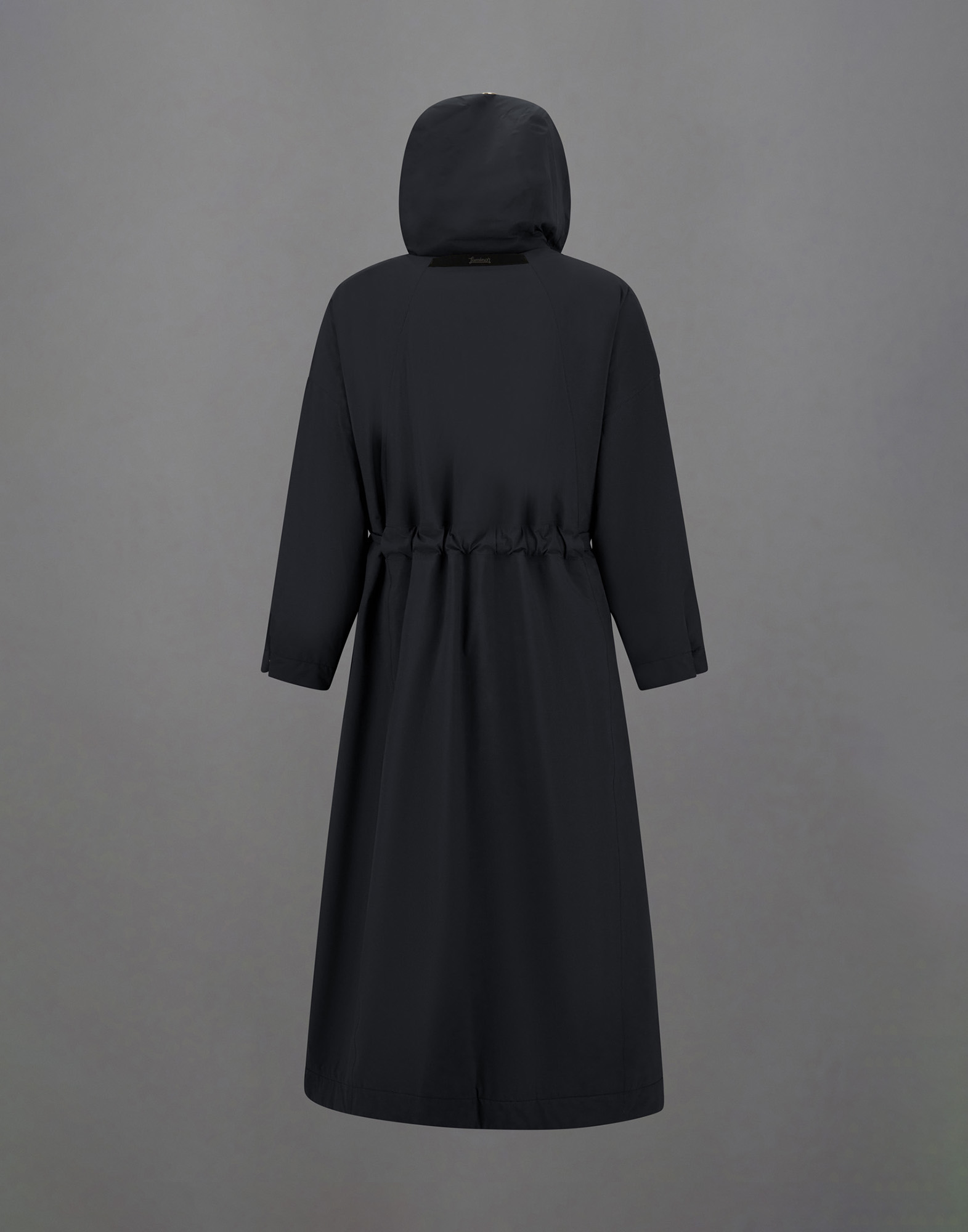 Herno Laminar 2l Goretex Trench Coat In Black