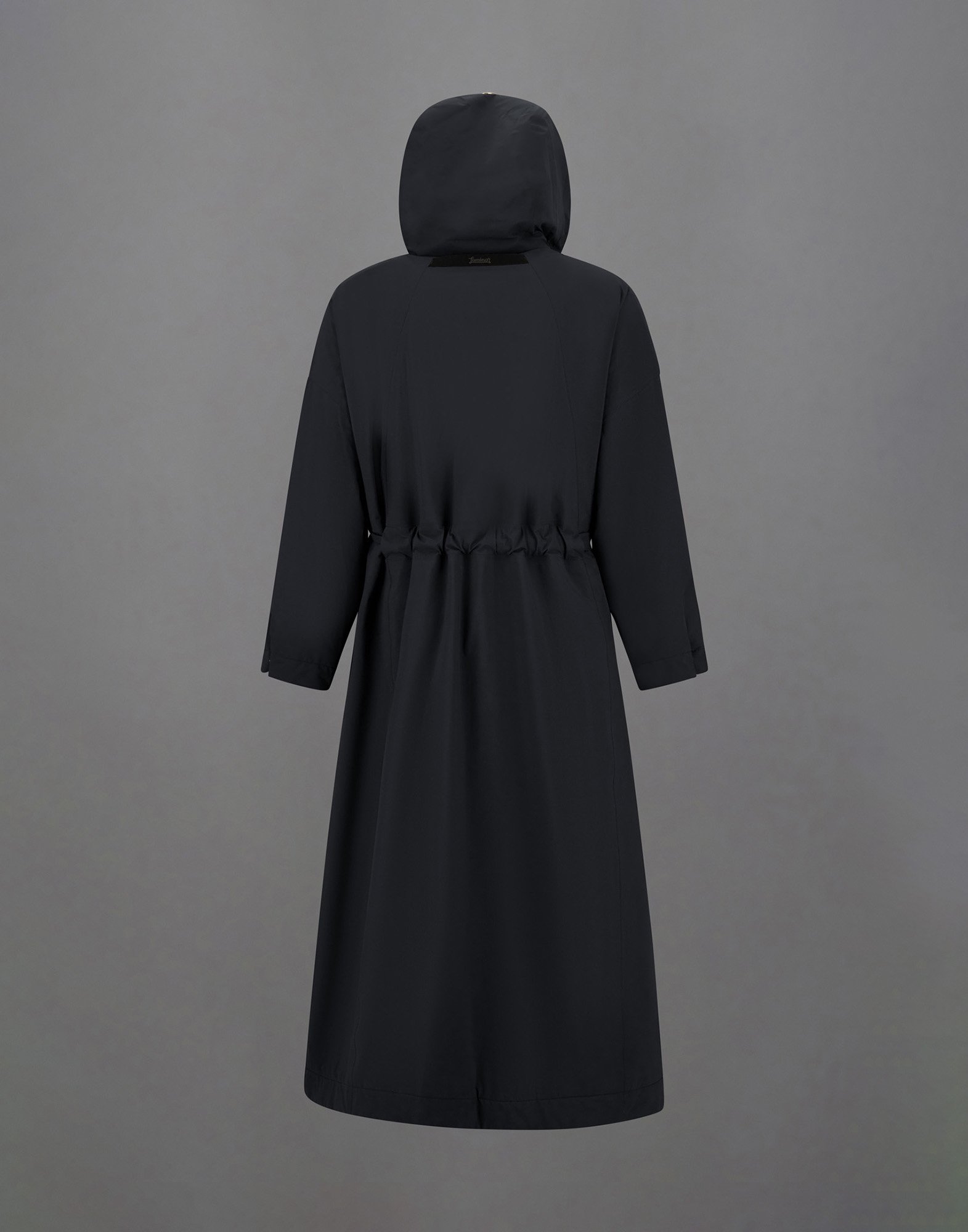 Herno Laminar 2l Goretex Trench Coat In Black