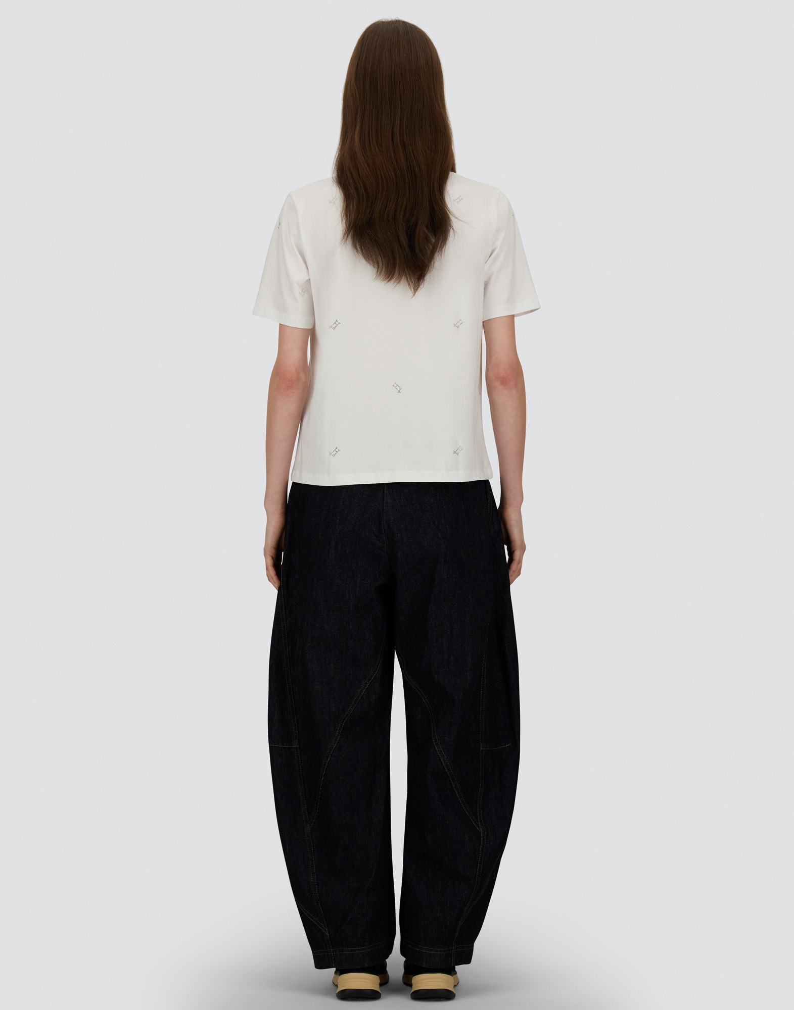 Herno T-shirt In Interlock�jersey In White