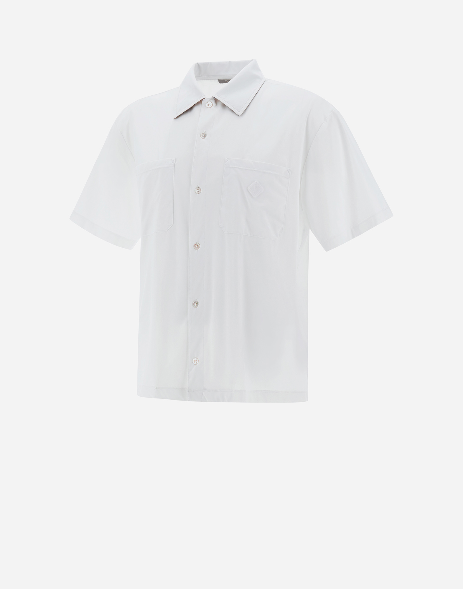 Herno Spring Ultralight Scuba Shirt In White