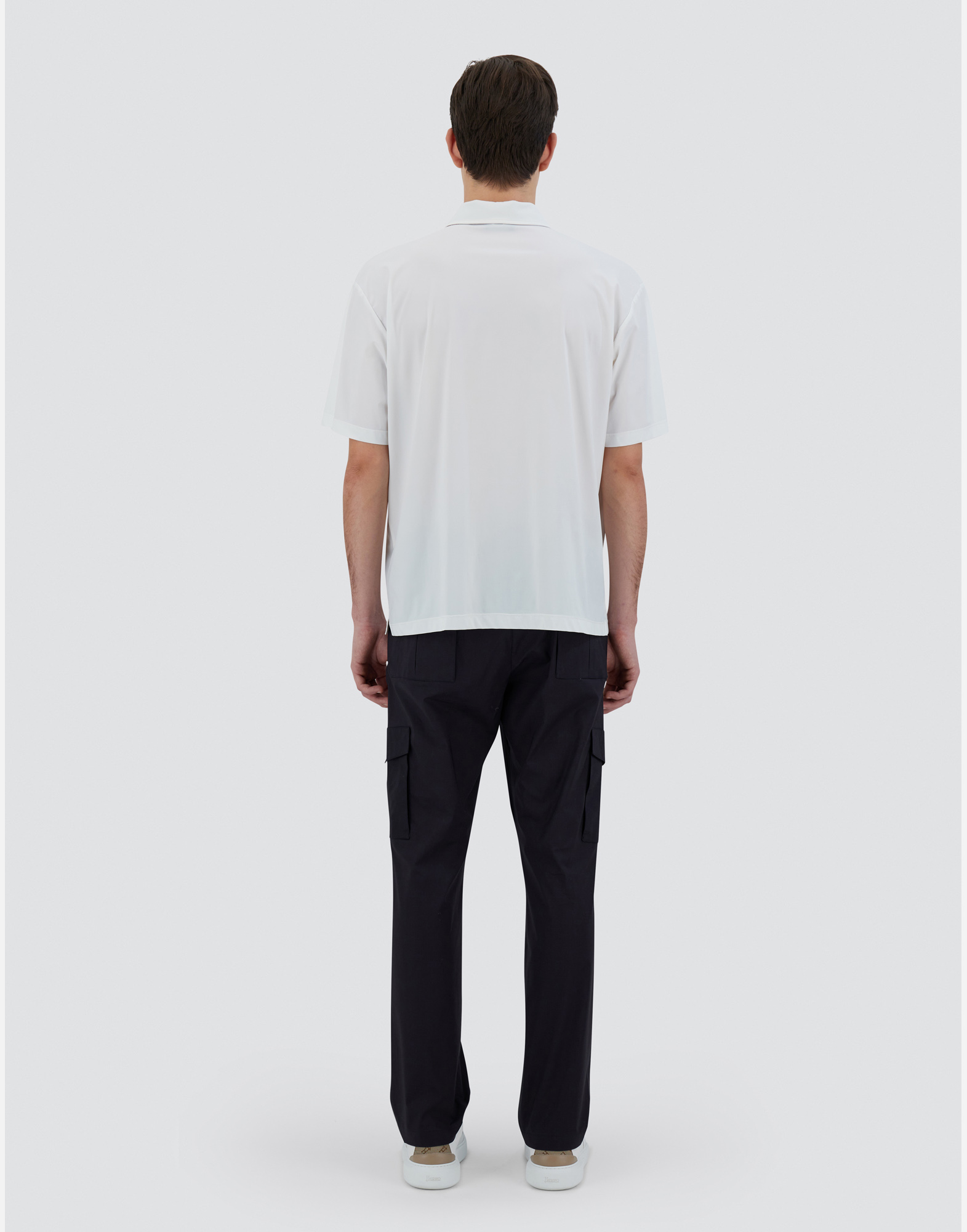Herno Spring Ultralight Scuba Shirt In White