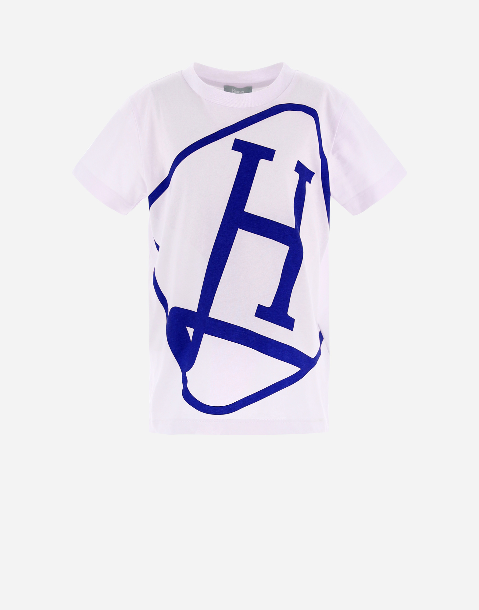 Shop Herno Kurzärmeliges T-shirt Aus Baumwolle In White