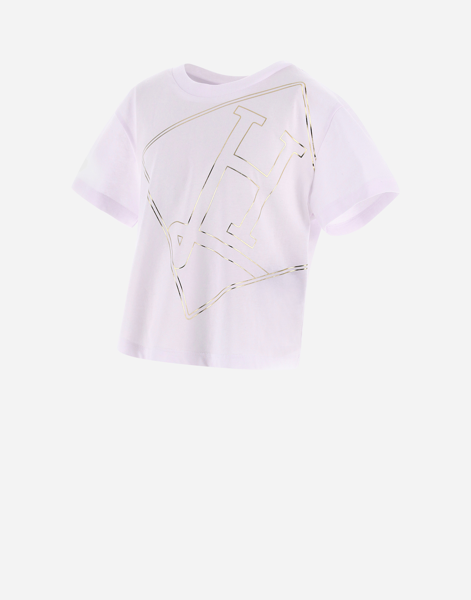 Shop Herno ガールズ Cotton Tシャツ In White