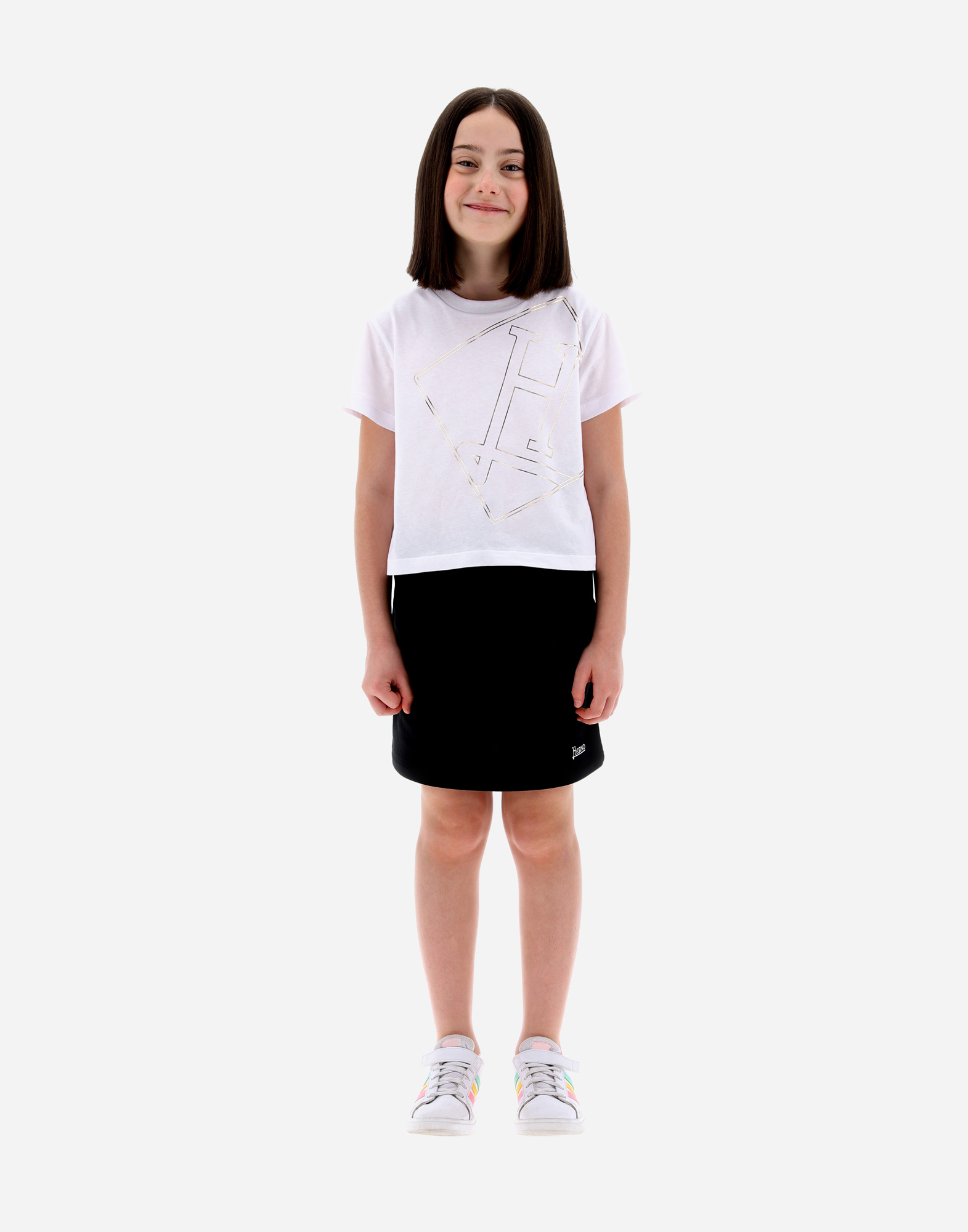 Shop Herno ガールズ Cotton Tシャツ In White